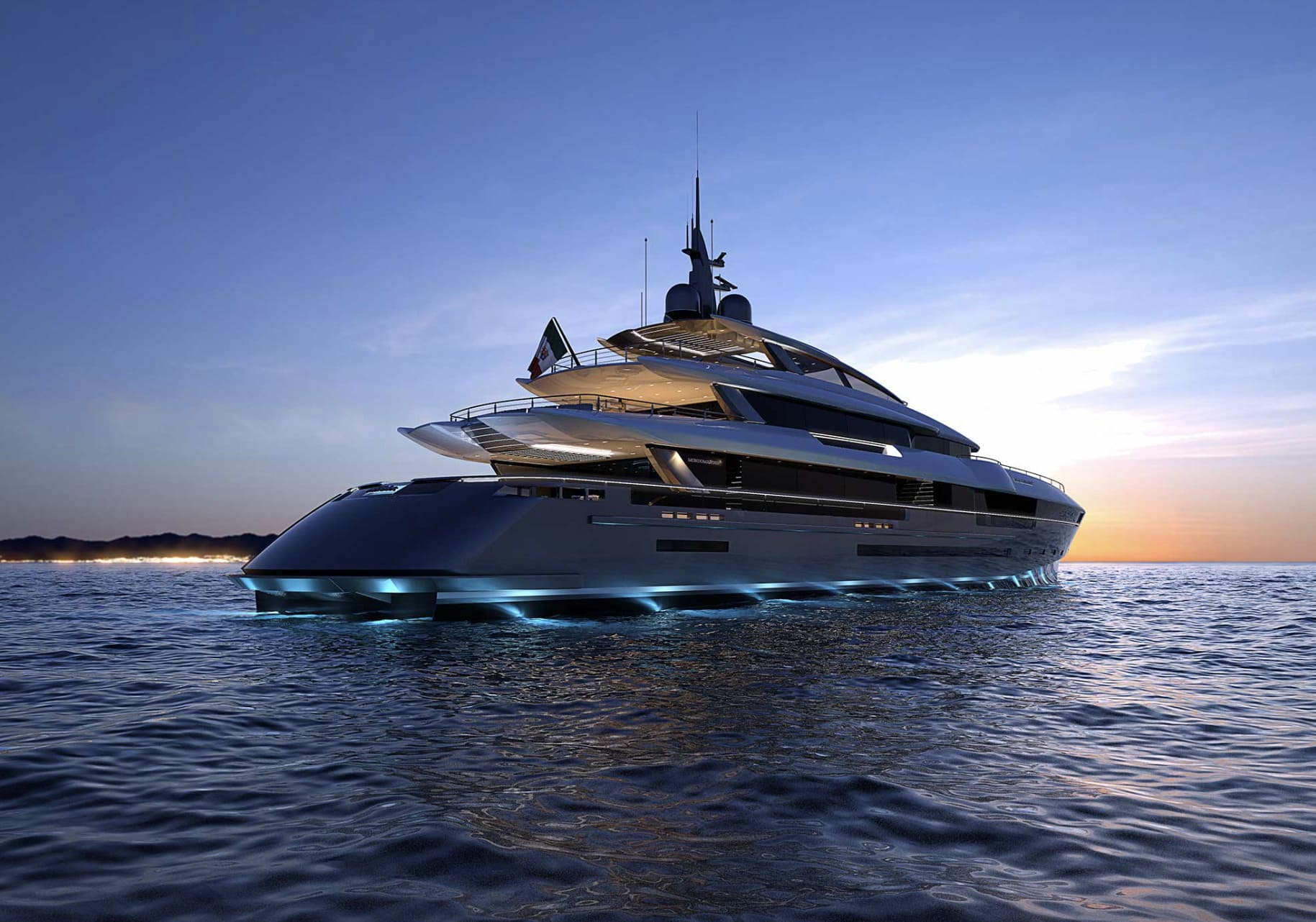 Экстерьер Mondomarine EIDOS 57M NEW/Exterior Mondomarine EIDOS 57M NEW