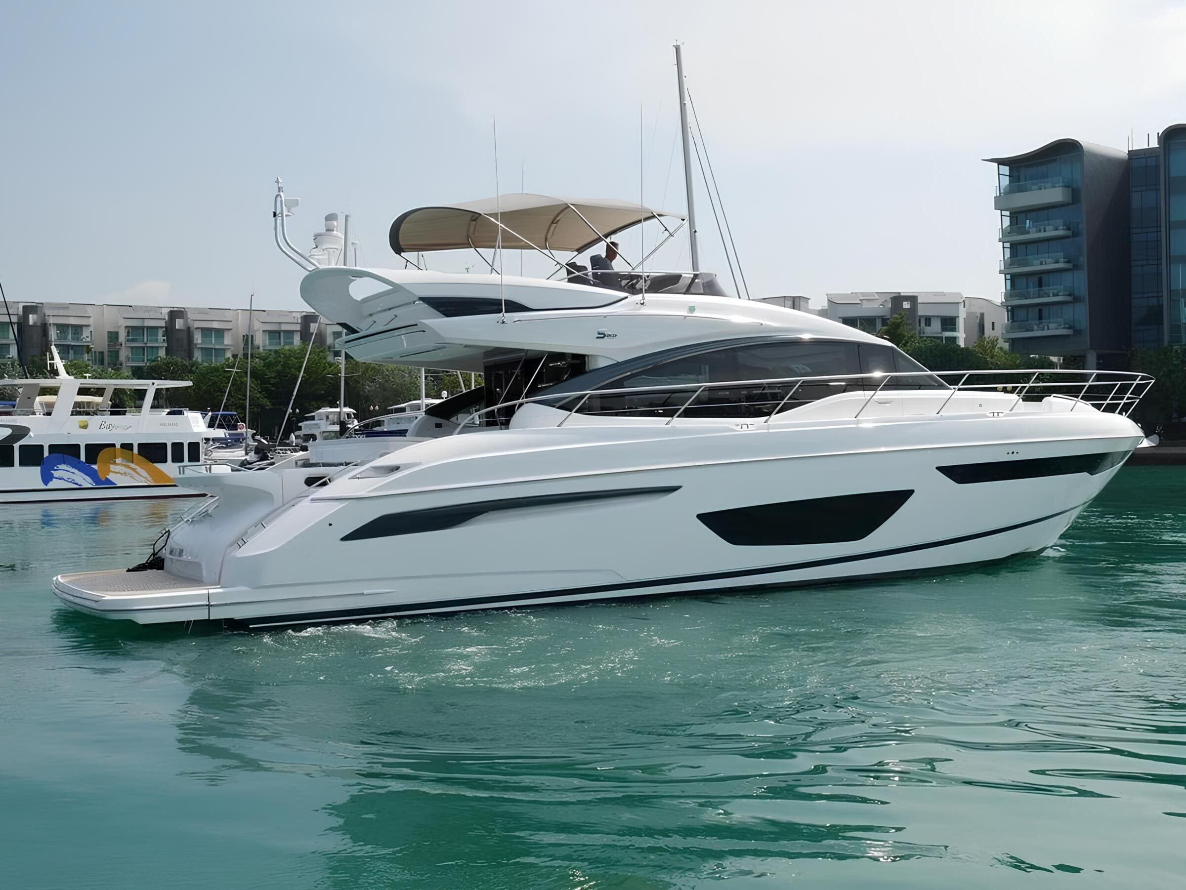Экстерьер Princess S65 2017 MY KATI/Exterior Princess S65 2017 MY KATI