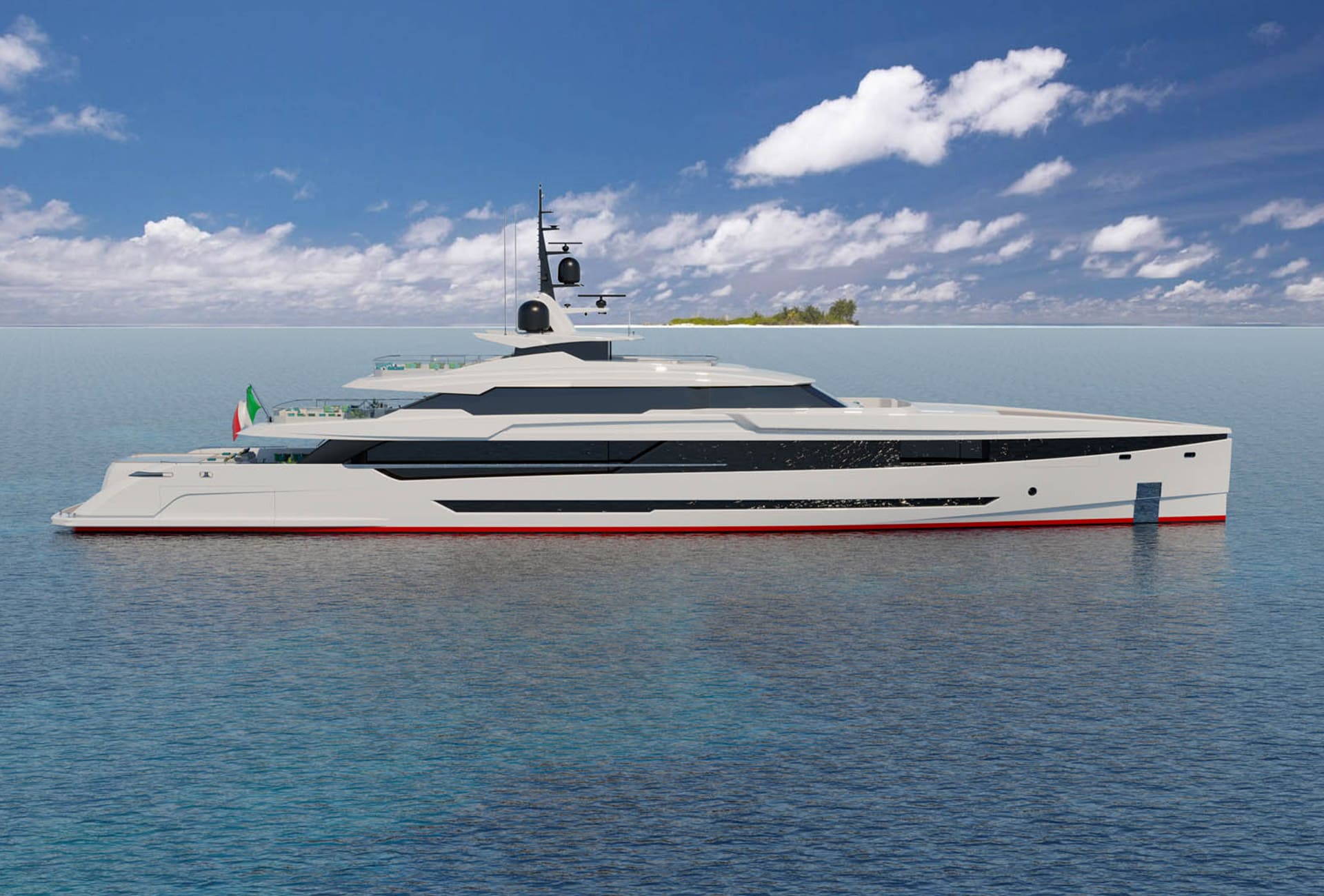 Экстерьер Columbus Yachts Sport 67M NEW/Exterior Columbus Yachts Sport 67M NEW