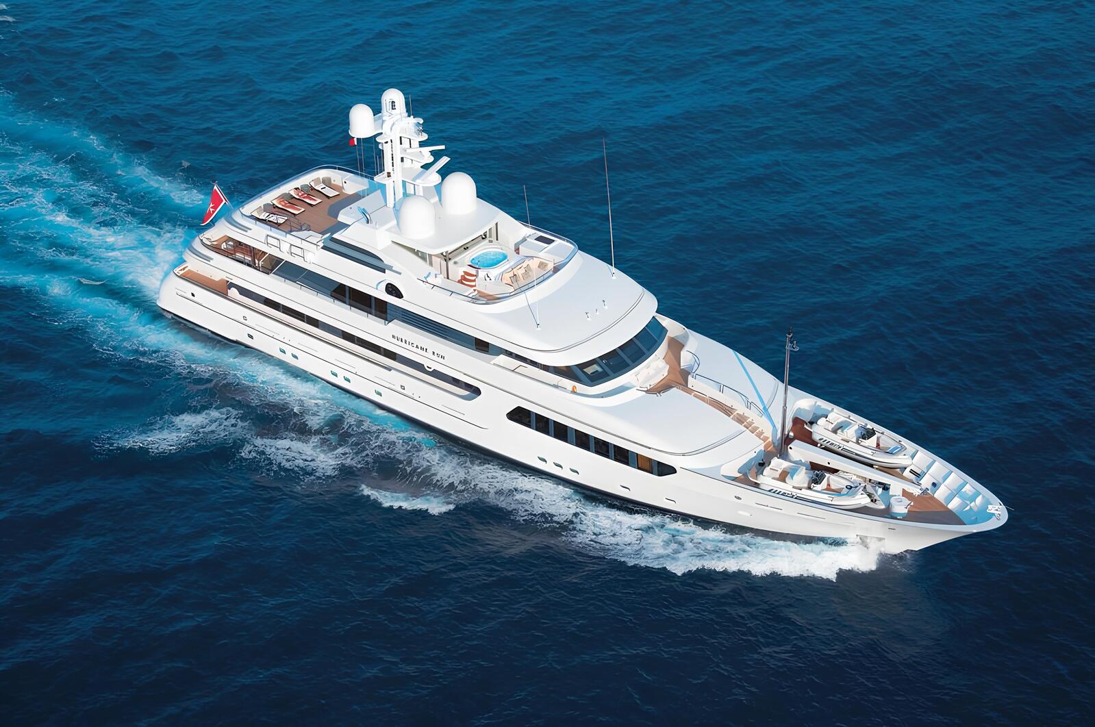 Экстерьер Feadship 53M 2009 MY HURRICANE RUN/Exterior Feadship 53M 2009 MY HURRICANE RUN