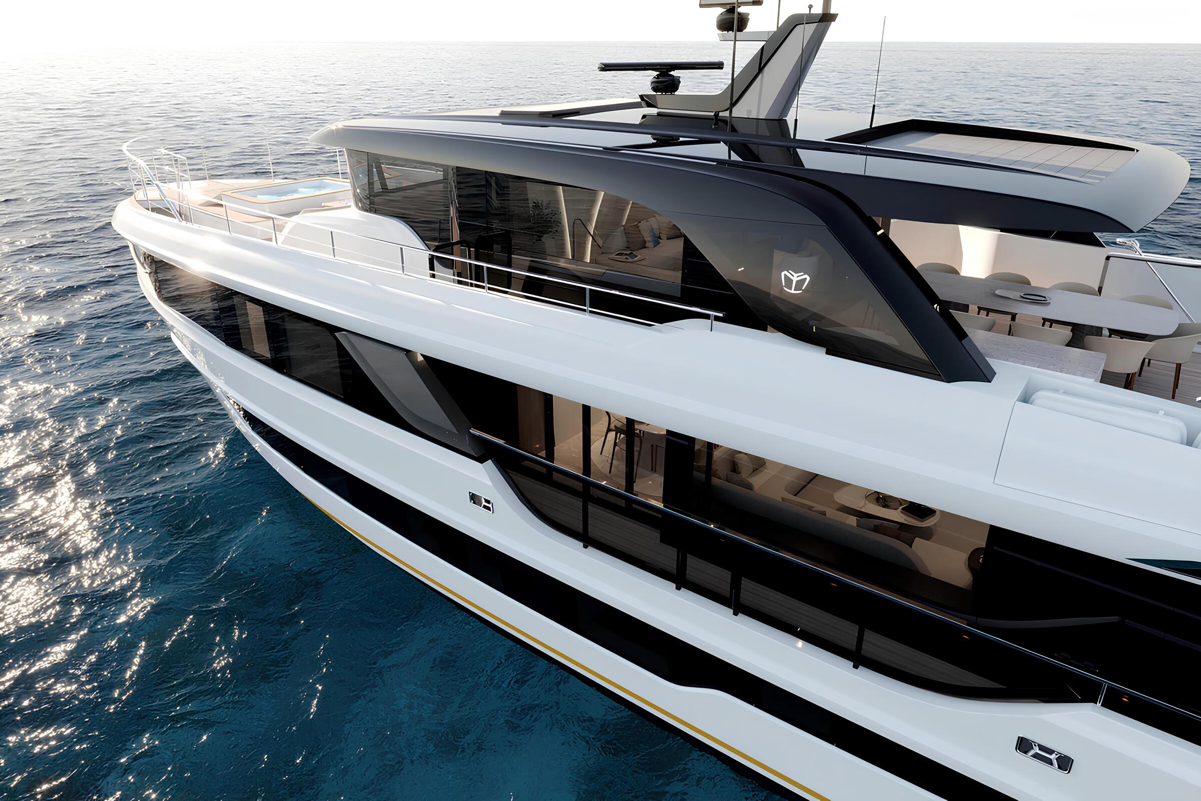 Экстерьер Gulf Craft Majesty 100 Terrace/Exterior Gulf Craft Majesty 100 Terrace