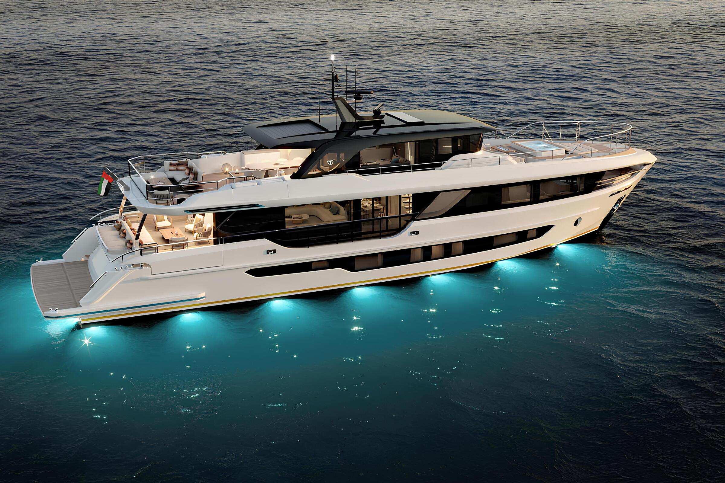 Экстерьер Gulf Craft Majesty 100 Terrace/Exterior Gulf Craft Majesty 100 Terrace