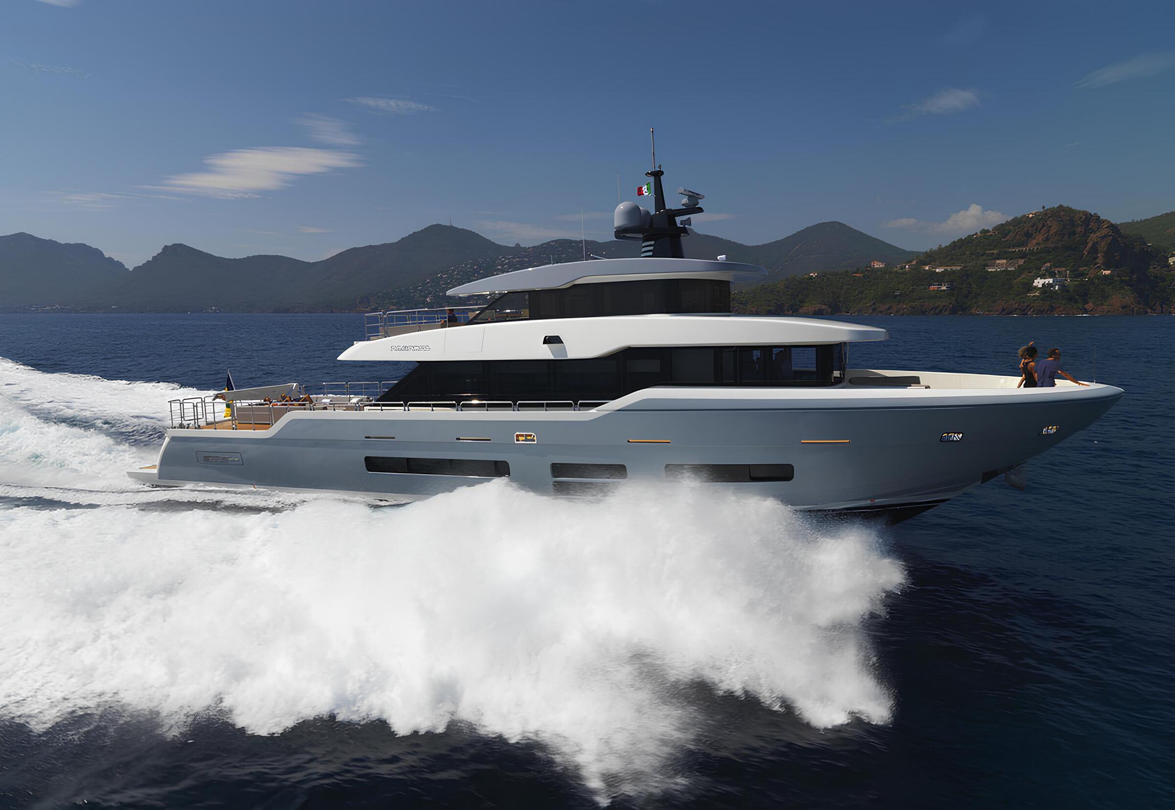 Экстерьер Canados OCEANIC 122 TRI-DECK/Exterior Canados OCEANIC 122 TRI-DECK