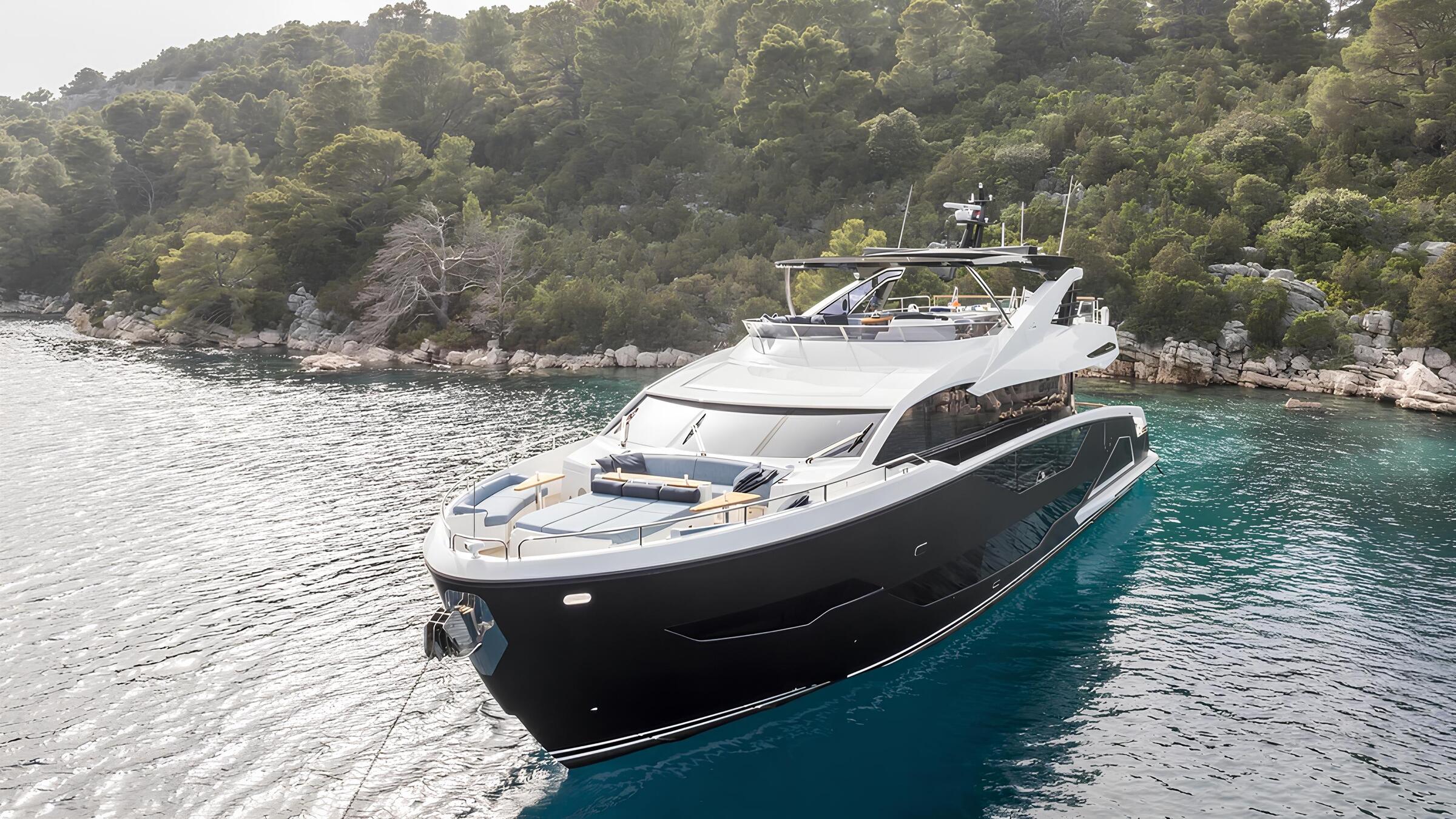 Экстерьер Sunseeker Ocean 90 2023 MY EXIT/Exterior Sunseeker Ocean 90 2023 MY EXIT