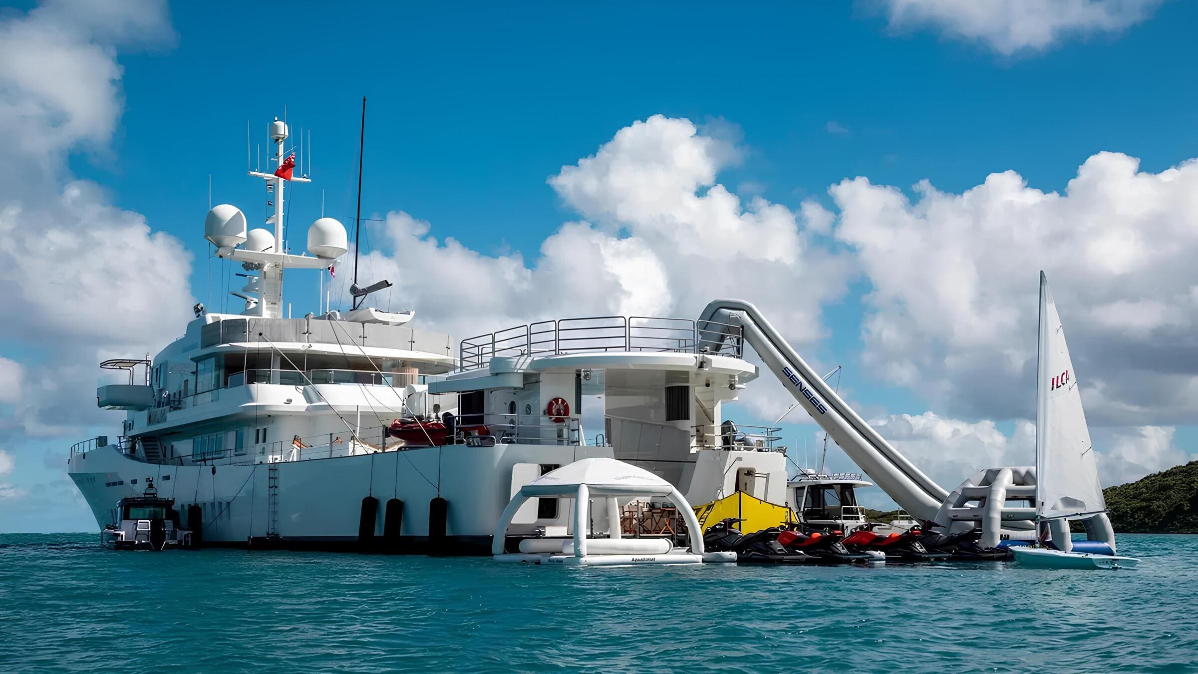 Экстерьер Schweers Shipyard 59M 1999 MY SENSES/Exterior Schweers Shipyard 59M 1999 MY SENSES