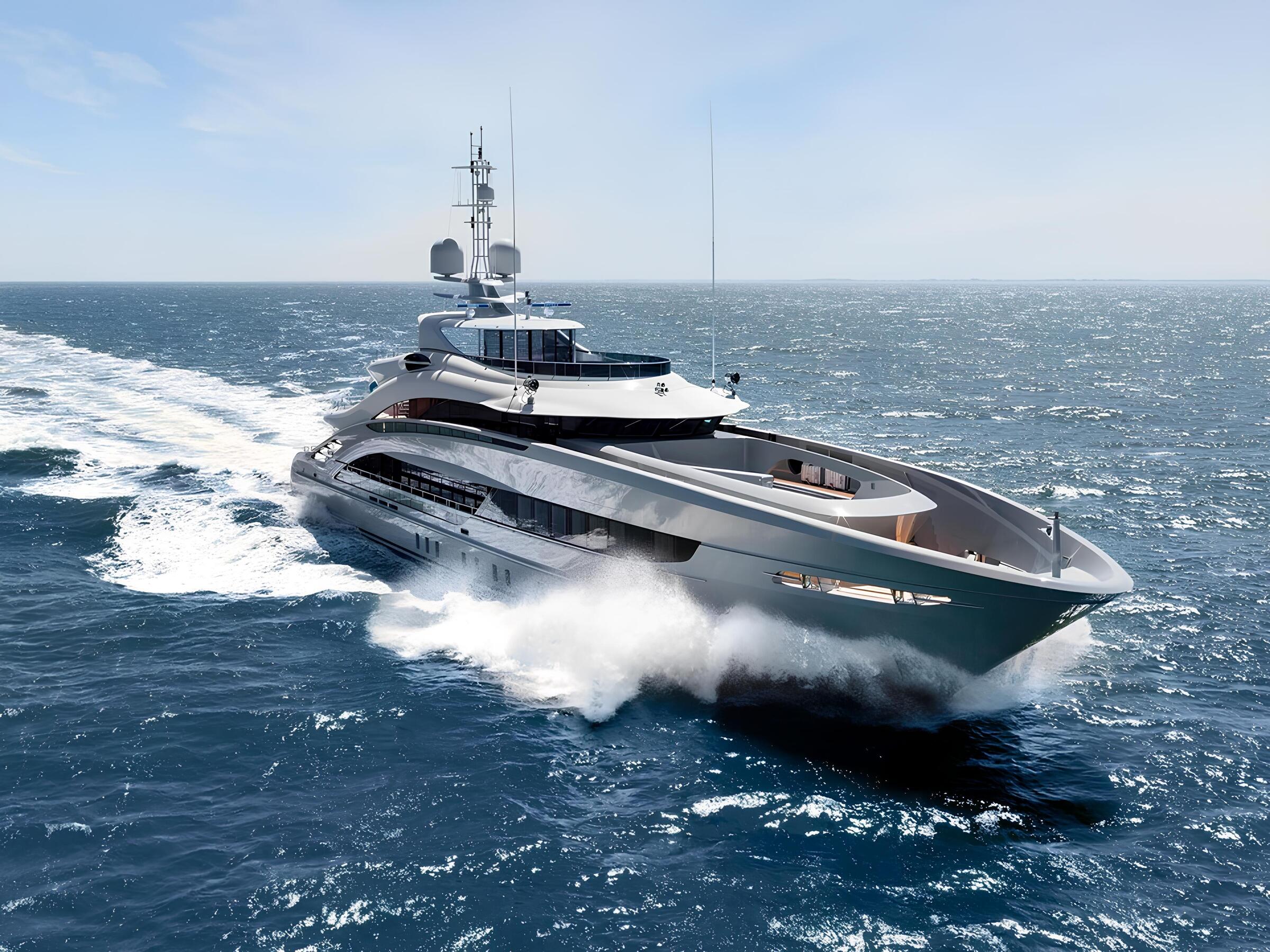 Экстерьер Heesen 50m Steel Displacement /Exterior Heesen 50m Steel Displacement