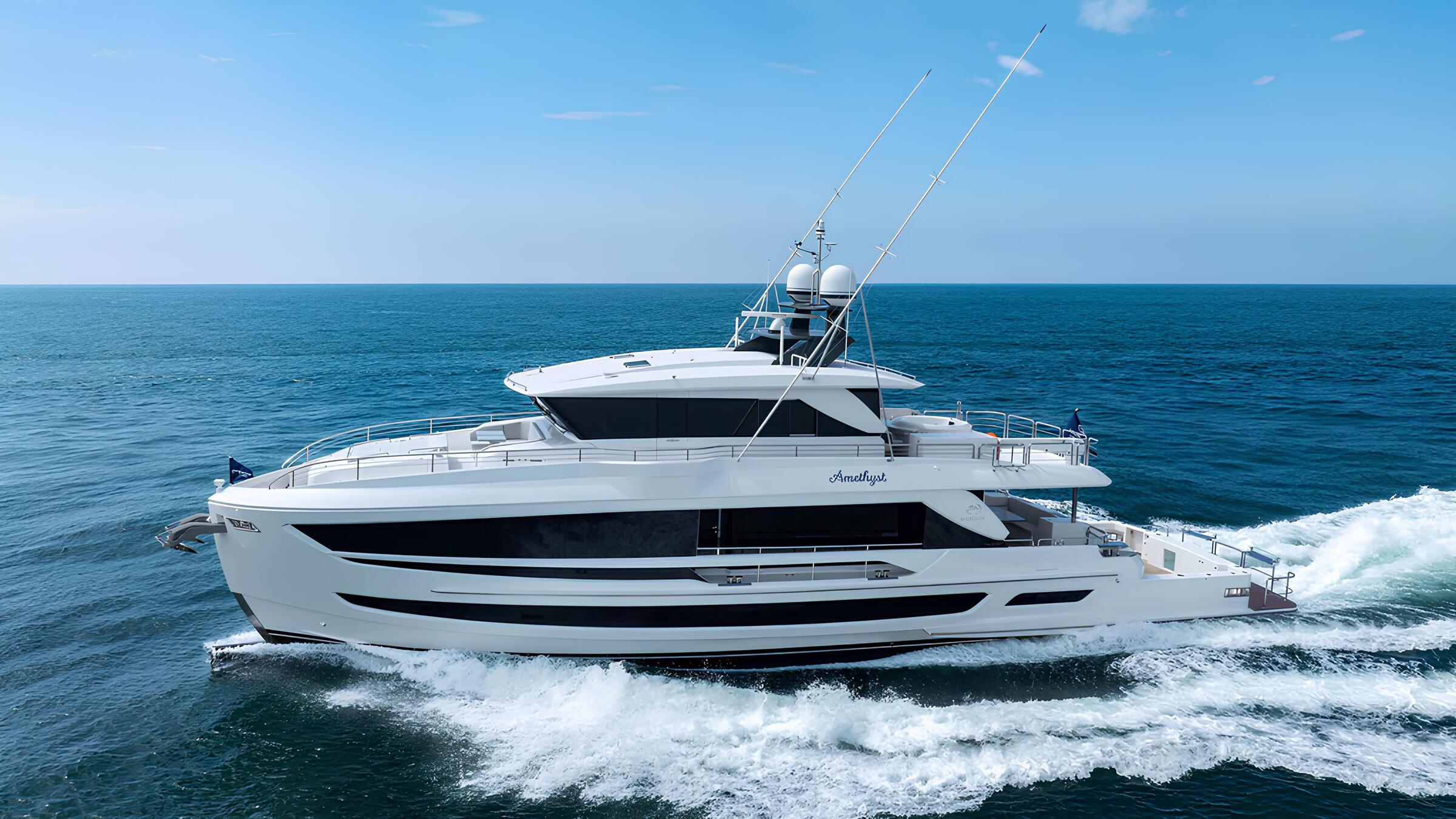 Экстерьер Horizon Yachts FD80/Exterior Horizon Yachts FD80