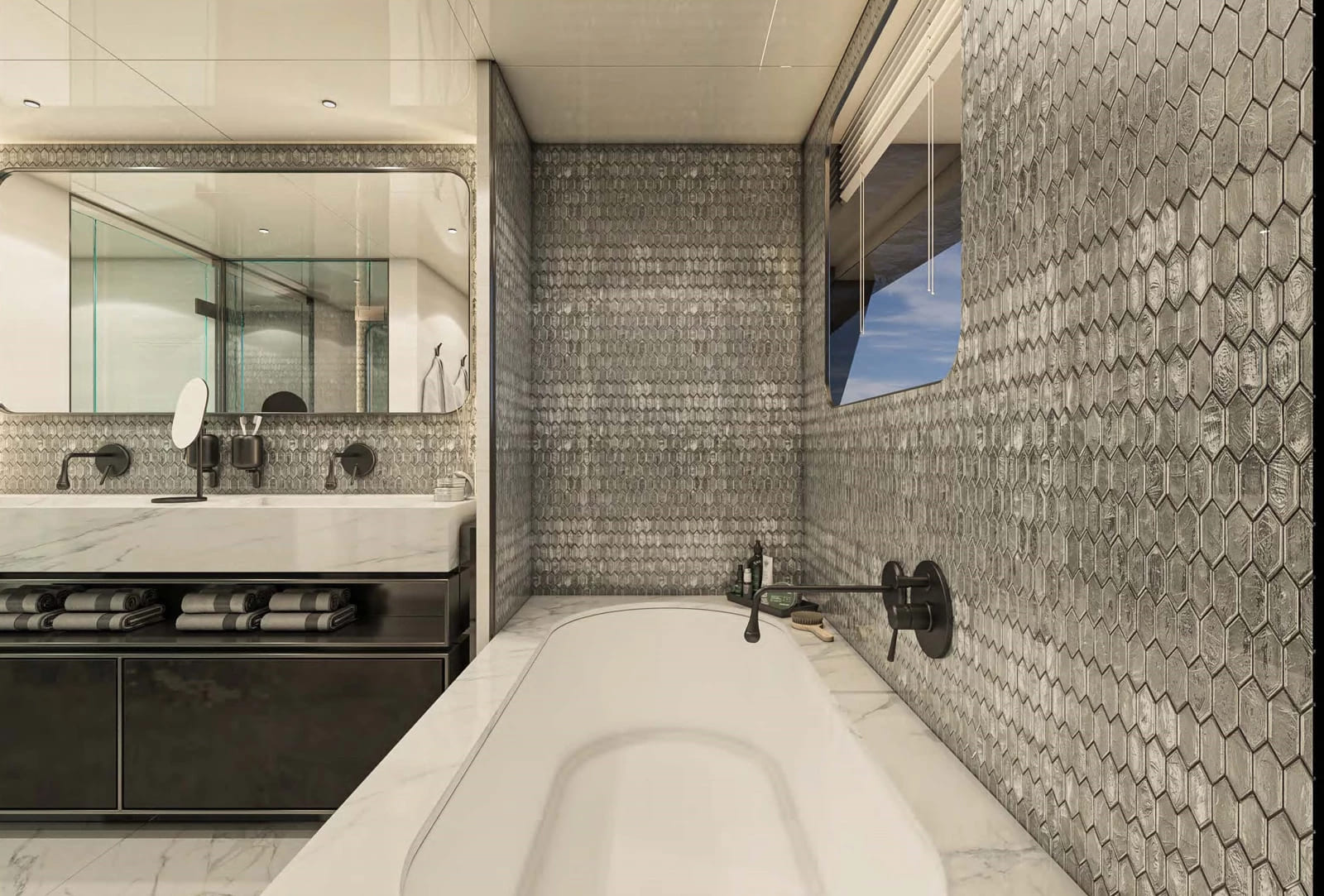 Санузел владельца/Master bathroom