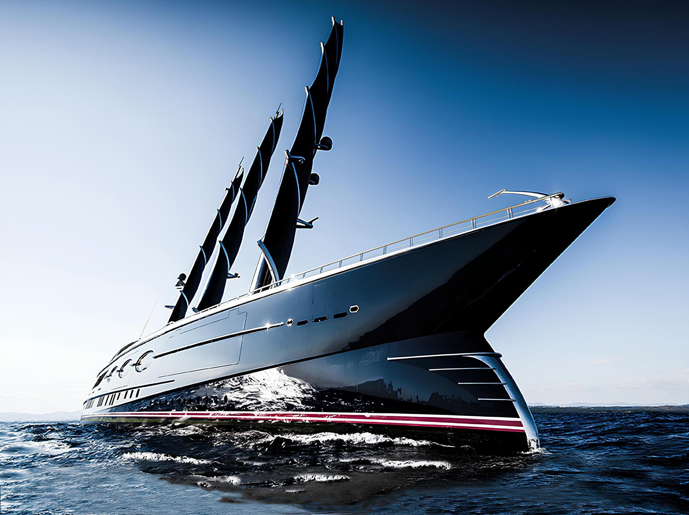 Экстерьер Oceanco 105M 2018 MS BLACK PEARL/Exterior Oceanco 105M 2018 MS BLACK PEARL