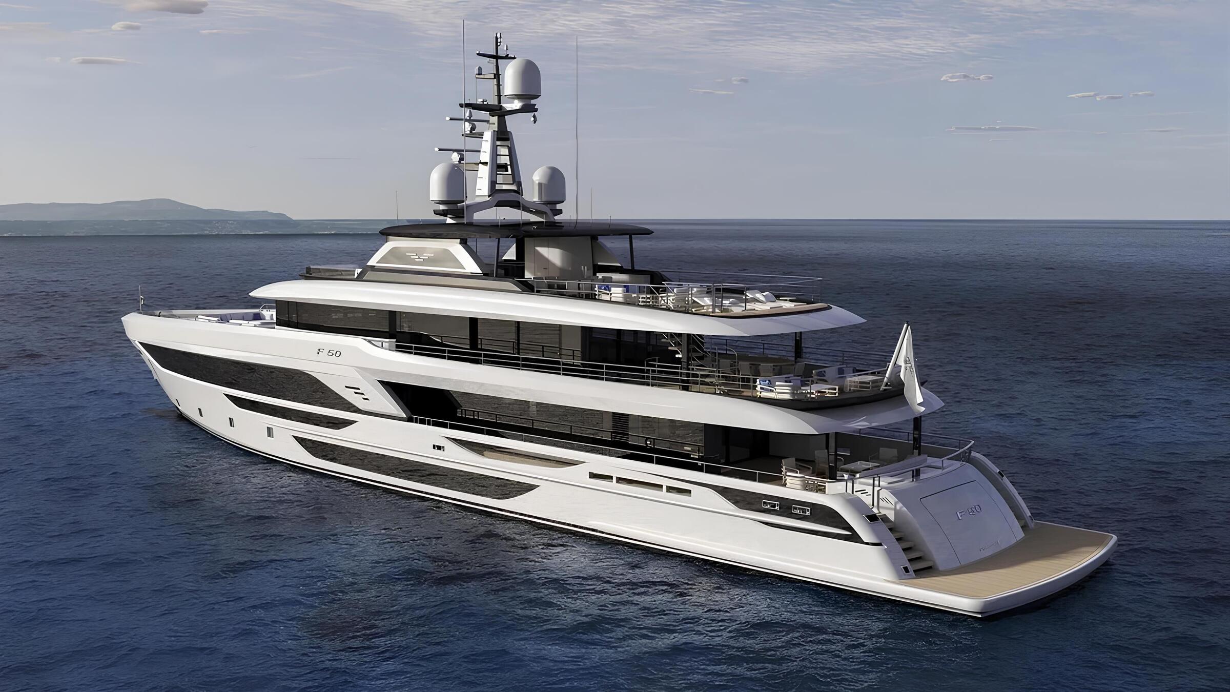 Экстерьер Falcon Yachts 50 MT 2027/Exterior Falcon Yachts 50 MT 2027