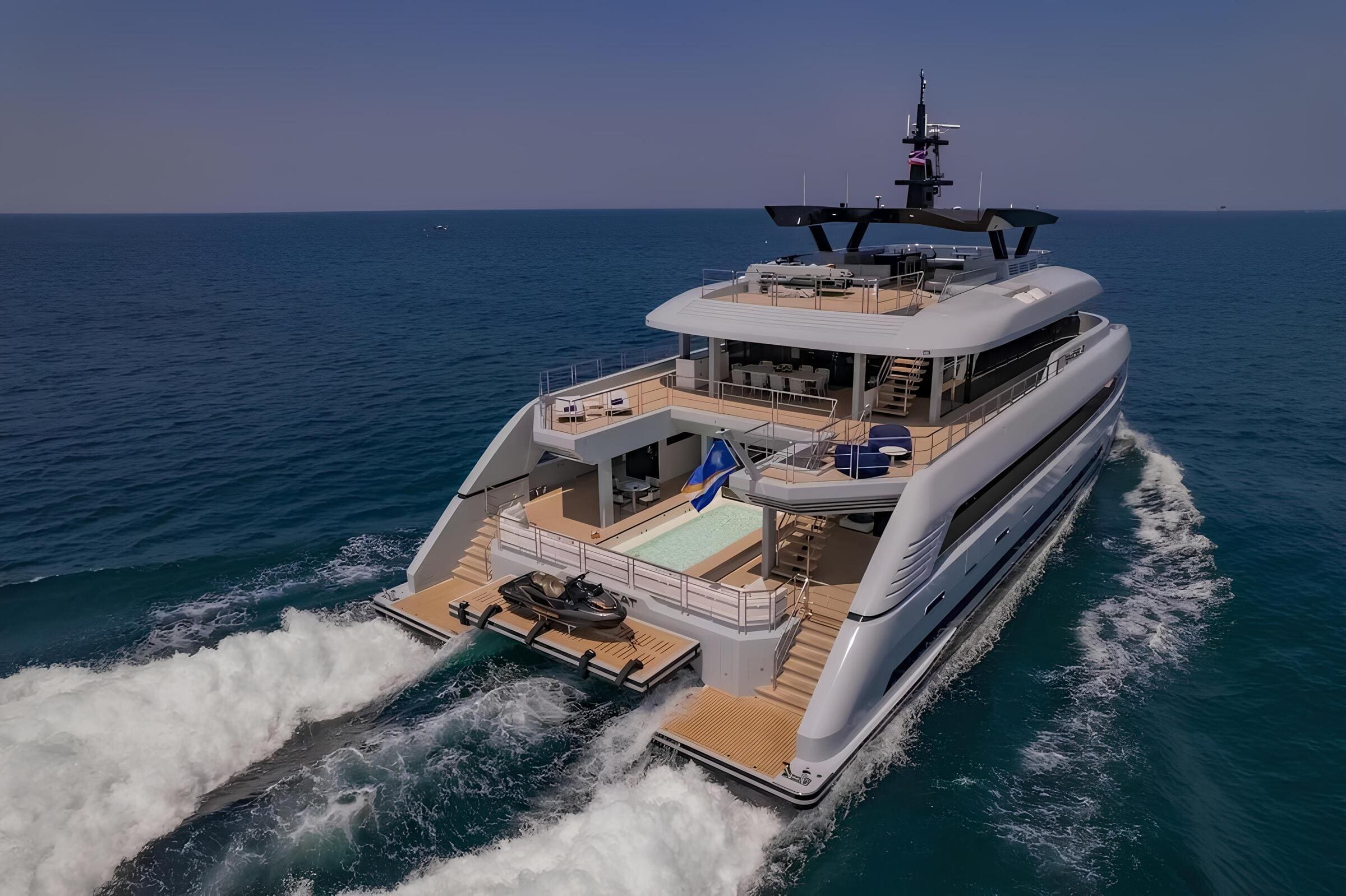 Экстерьер SilverYachts 36M 2022 CAT SPACECAT/Exterior SilverYachts 36M 2022 CAT SPACECAT