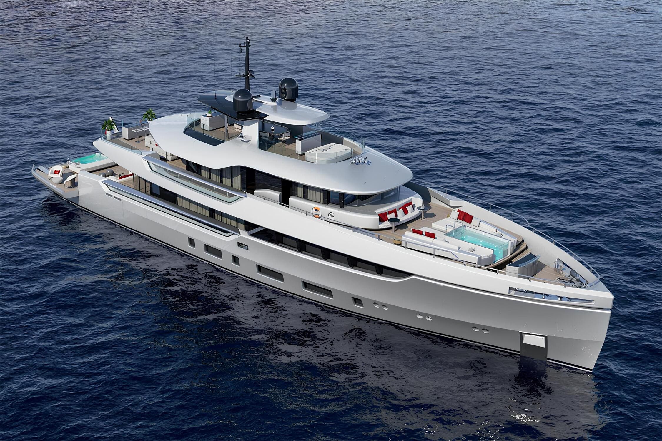 Экстерьер Columbus Yacht ATLANTIQUE 43M NEW/Exterior Columbus Yacht ATLANTIQUE 43M NEW