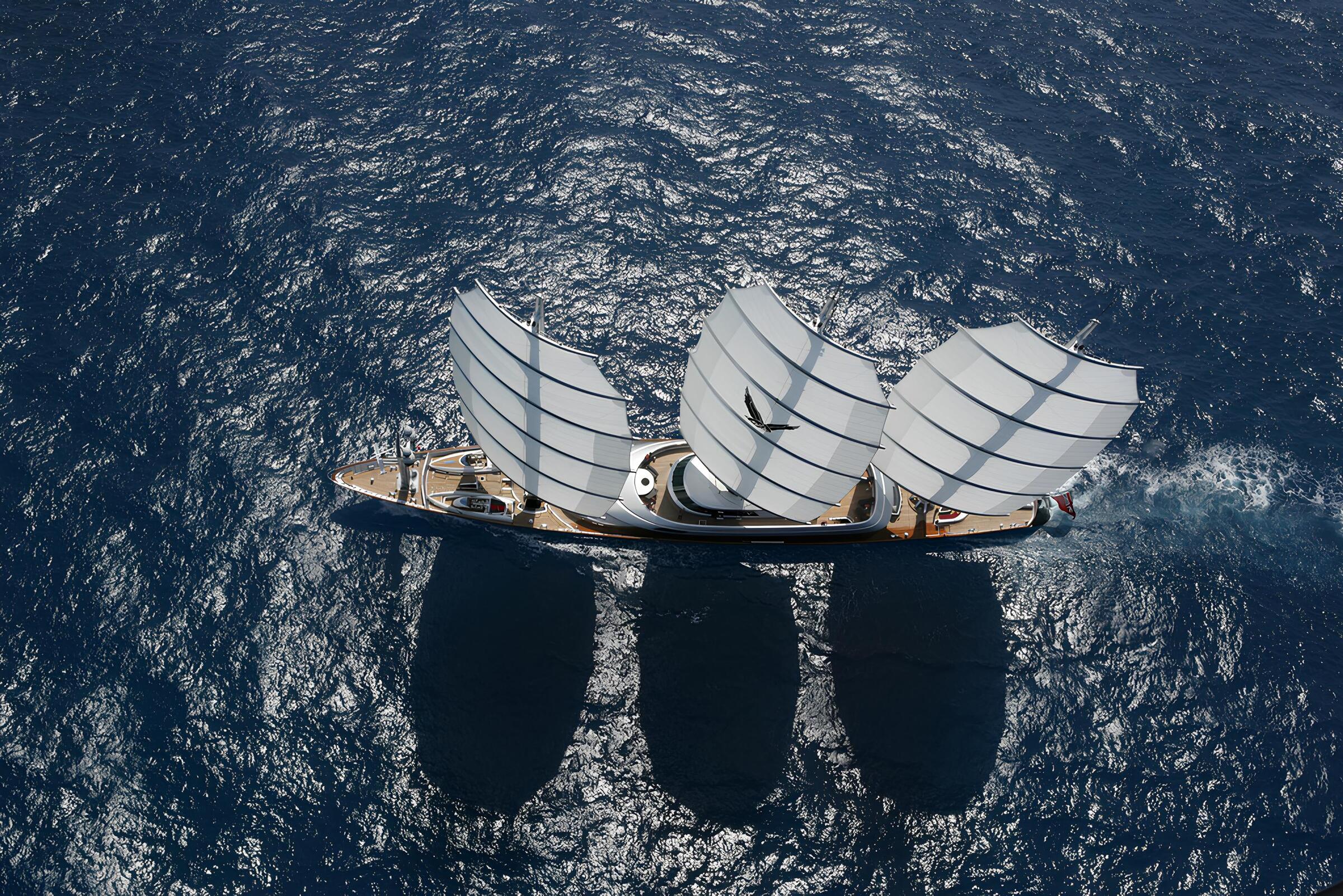 Экстерьер Perini Navi 2006 M/S MALTESE FALCON/Exterior Perini Navi 2006 M/S MALTESE FALCON