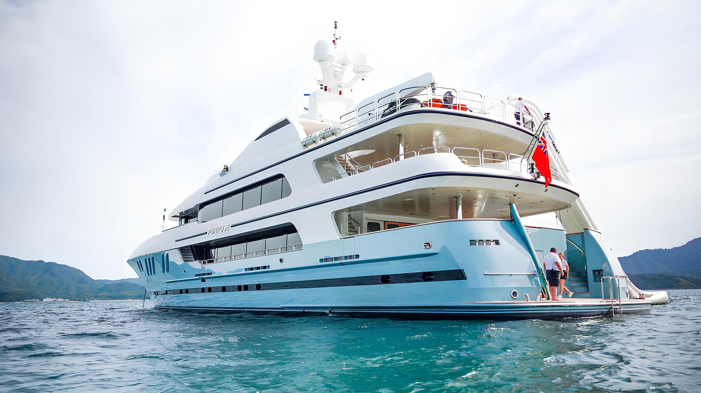 Экстерьер Trinity Yachts 55M 2005 MY PURPOSE/Exterior Trinity Yachts 55M 2005 MY PURPOSE