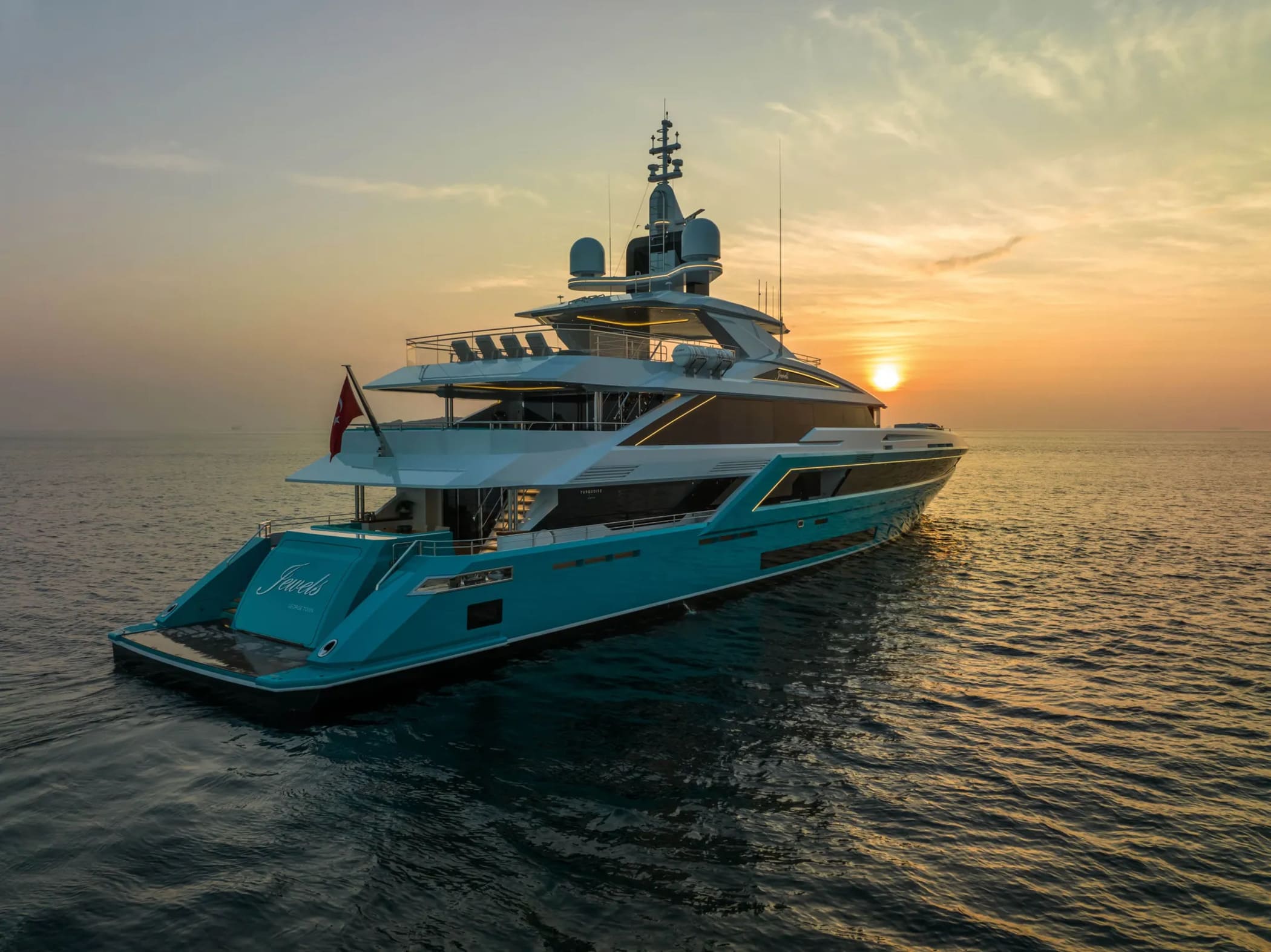 Экстерьер Turquoise Yachts JEWELS NEW/Exterior Turquoise Yachts JEWELS NEW