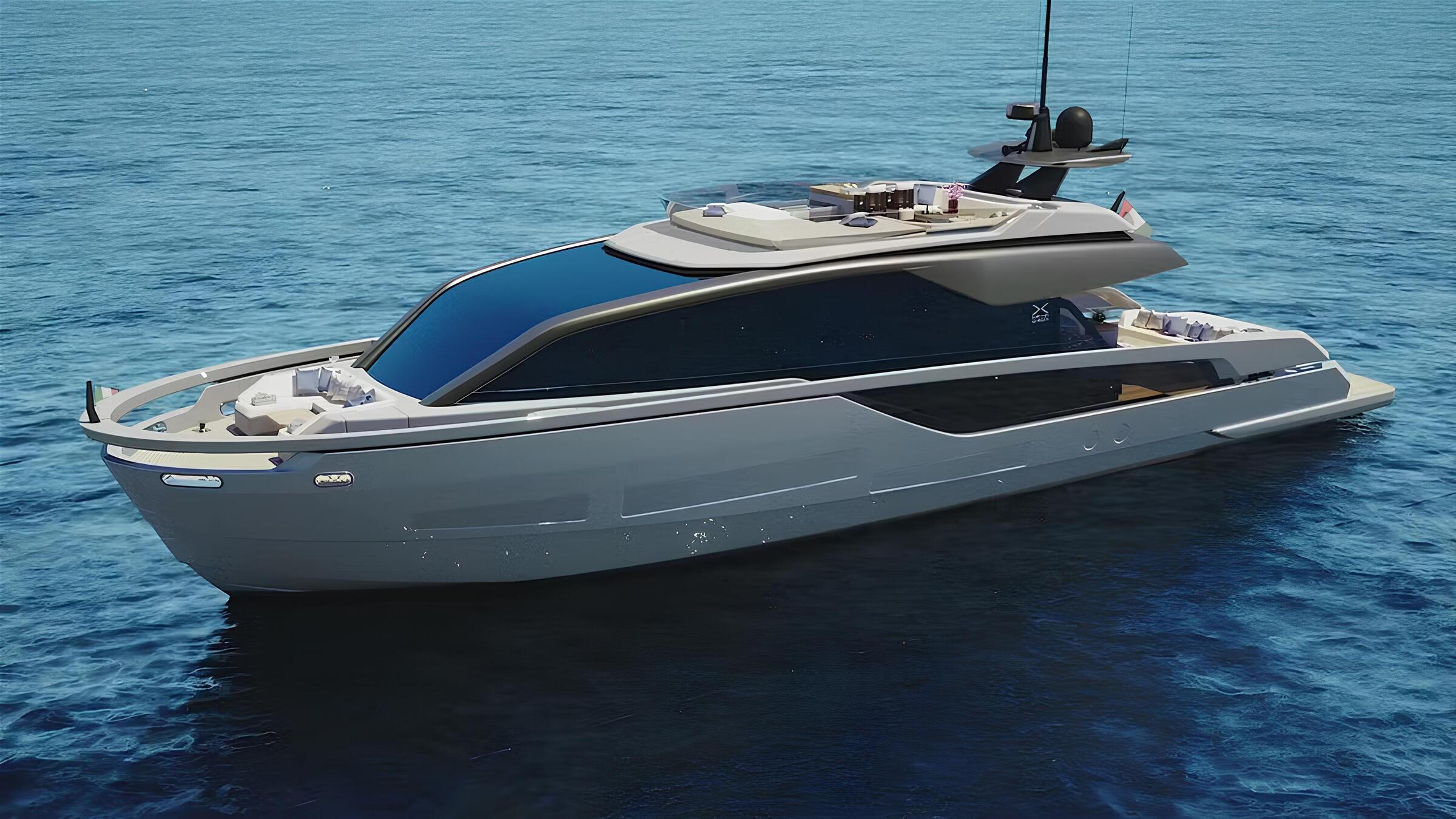 Экстерьер Extra Yachts X90 Fast 2026/Exterior Extra Yachts X90 Fast 2026