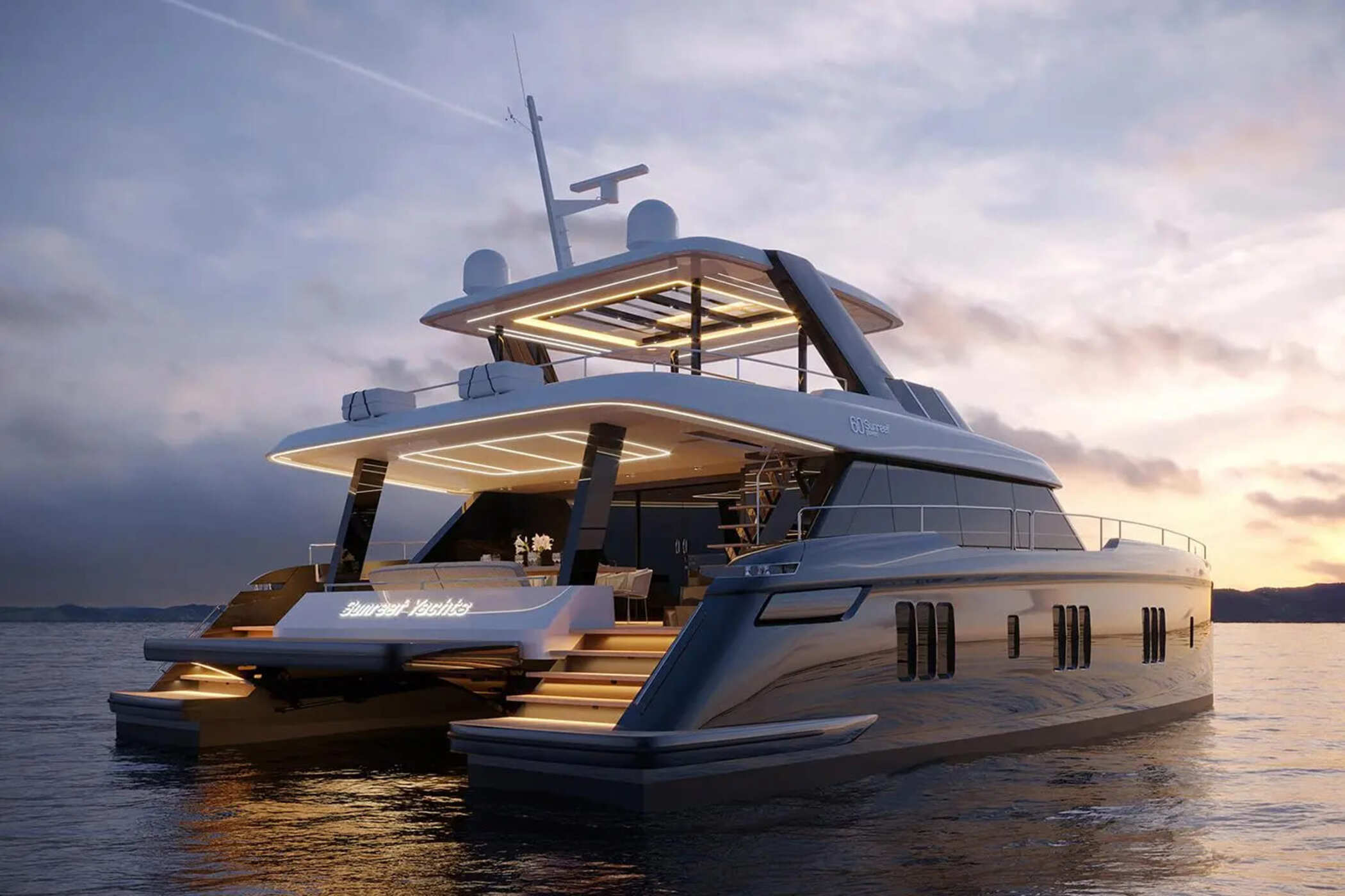 Экстерьер 60 SUNREEF POWER NEW/Exterior 60 SUNREEF POWER NEW