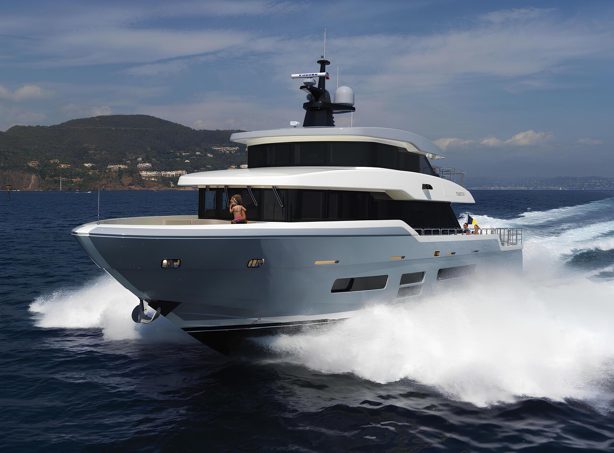 Экстерьер Canados OCEANIC 122 TRI-DECK/Exterior Canados OCEANIC 122 TRI-DECK