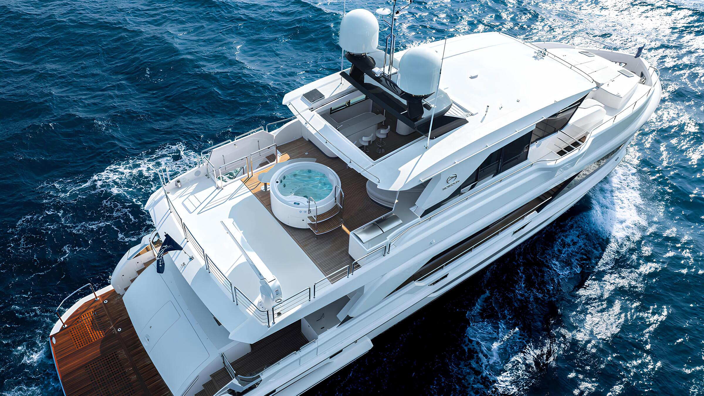 Экстерьер Horizon Yachts FD90/Exterior Horizon Yachts FD90