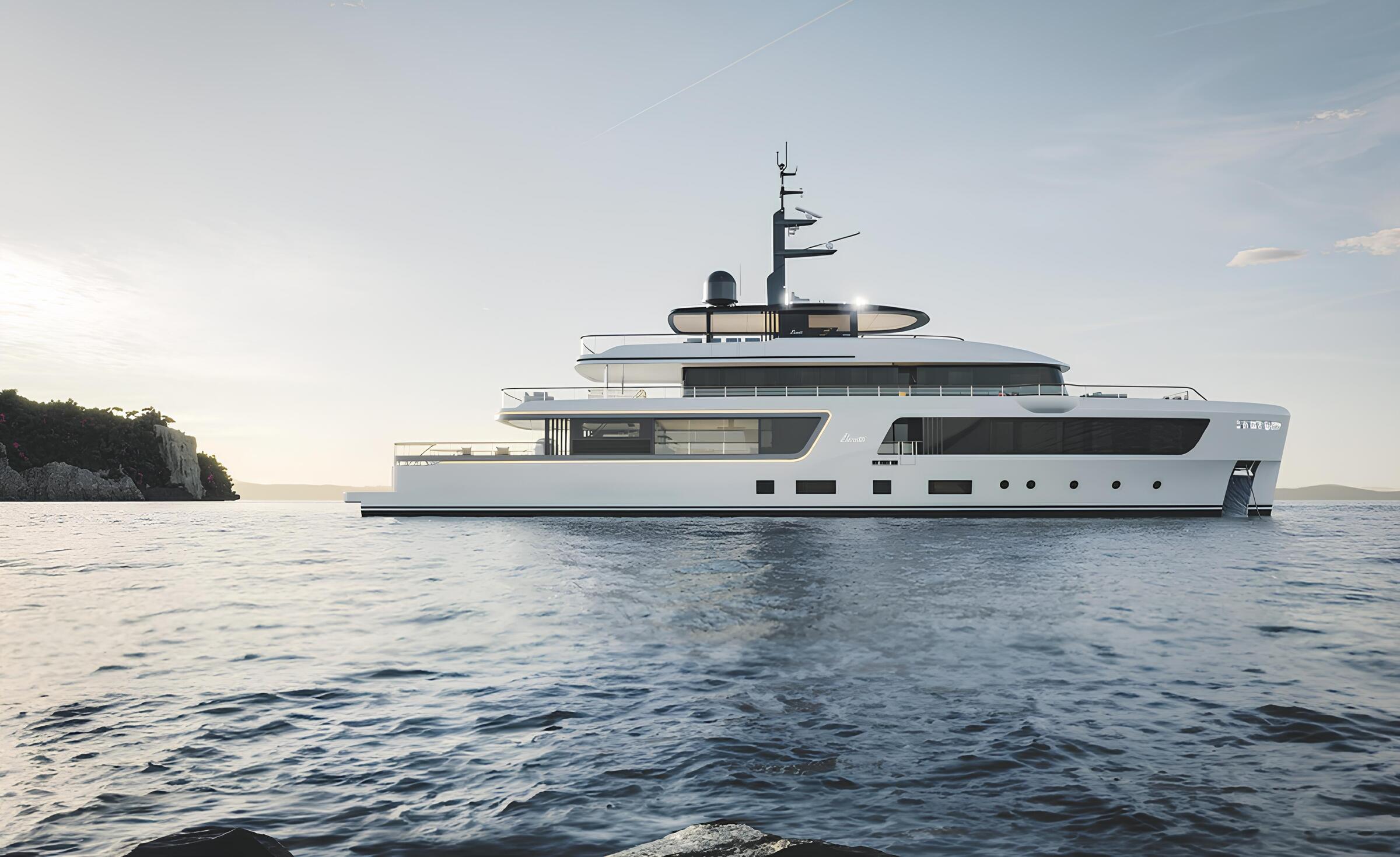 Экстерьер Benetti Motopanfilo 45M/Exterior Benetti Motopanfilo 45M