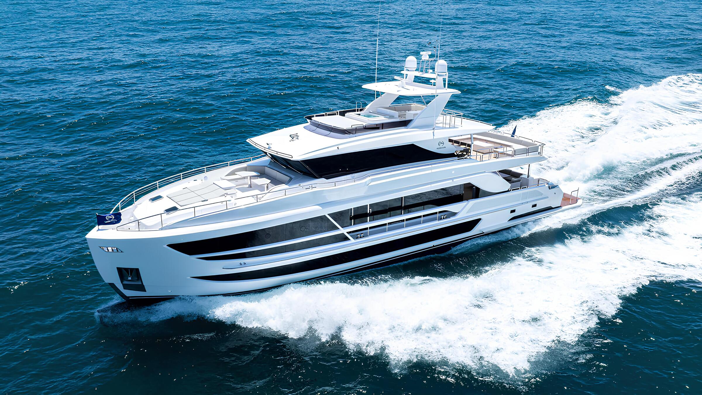 Экстерьер Horizon Yacht FD100 2027/Exterior Horizon Yacht FD100 2027