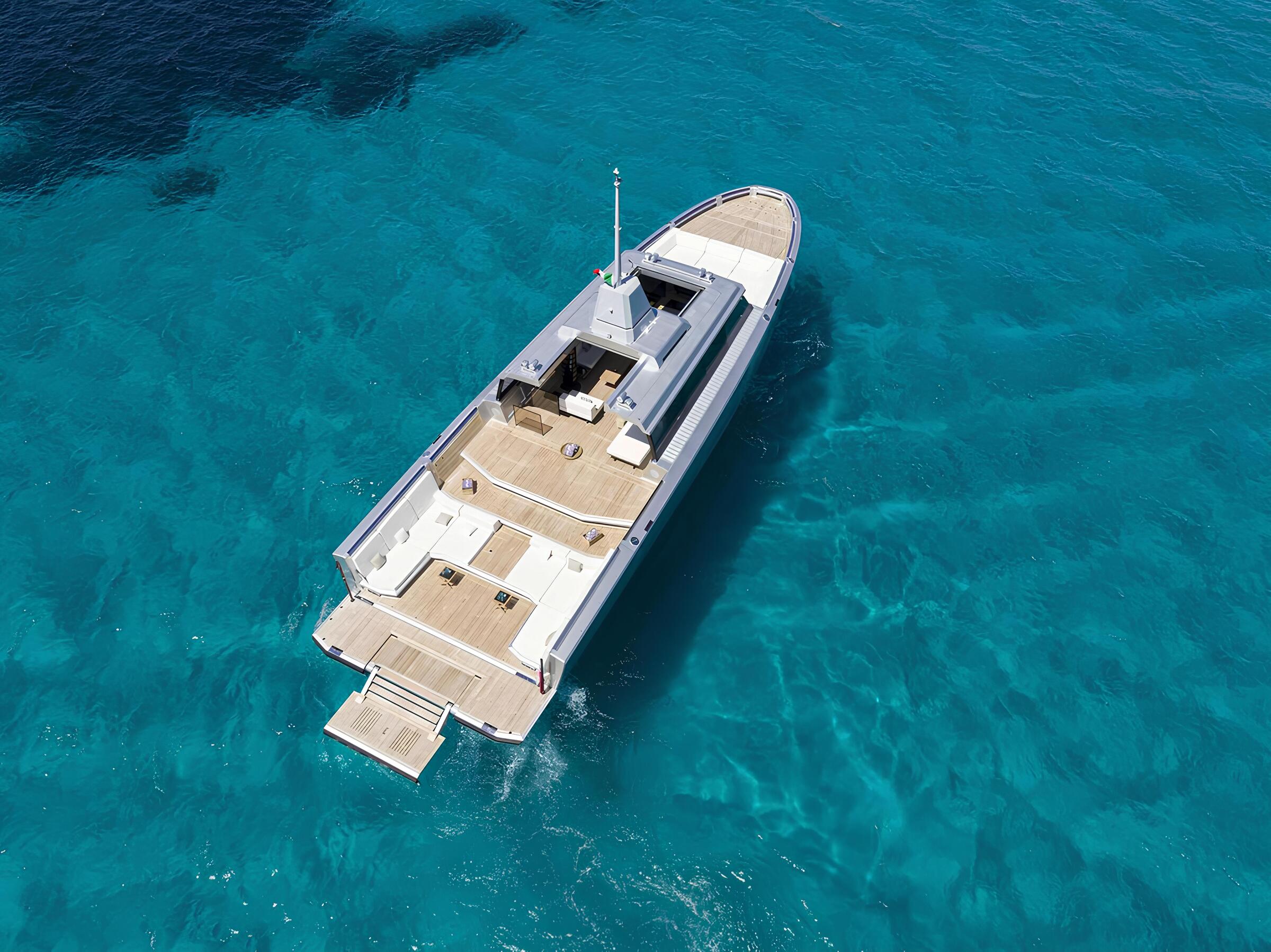 Экстерьер Alia Yachts 27M 2019 MY ATLANTICO/Exterior Alia Yachts 27M 2019 MY ATLANTICO