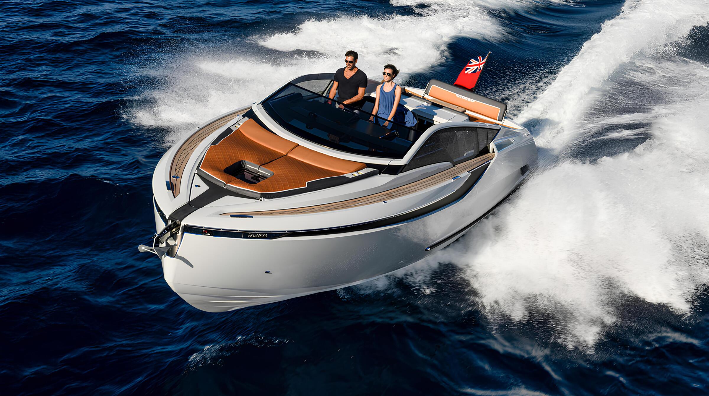 Экстерьер Fairline F-Line 33/Exterior Fairline F-Line 33