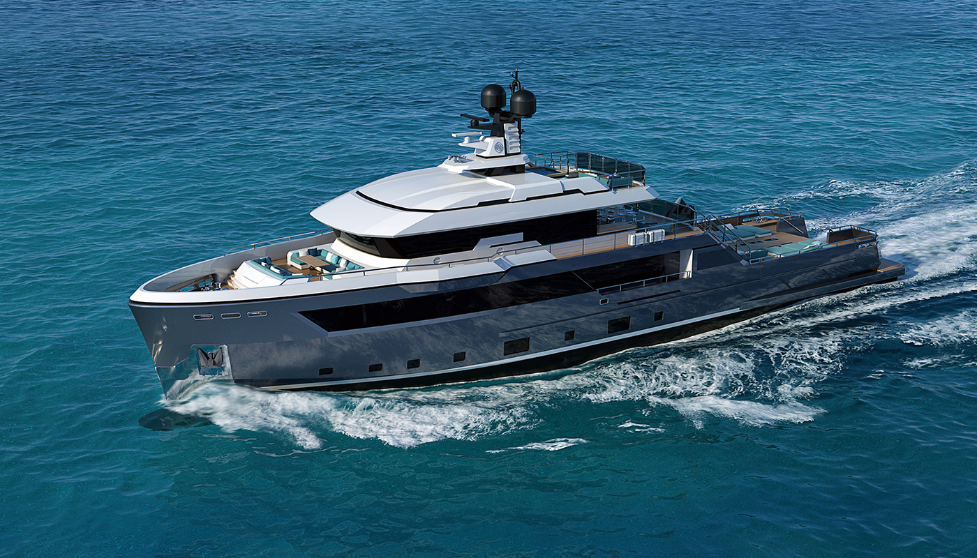 Экстерьер Cantiere Delle Marche Flexplorer 132 NEW/Exterior Cantiere Delle Marche Flexplorer 132 NEW