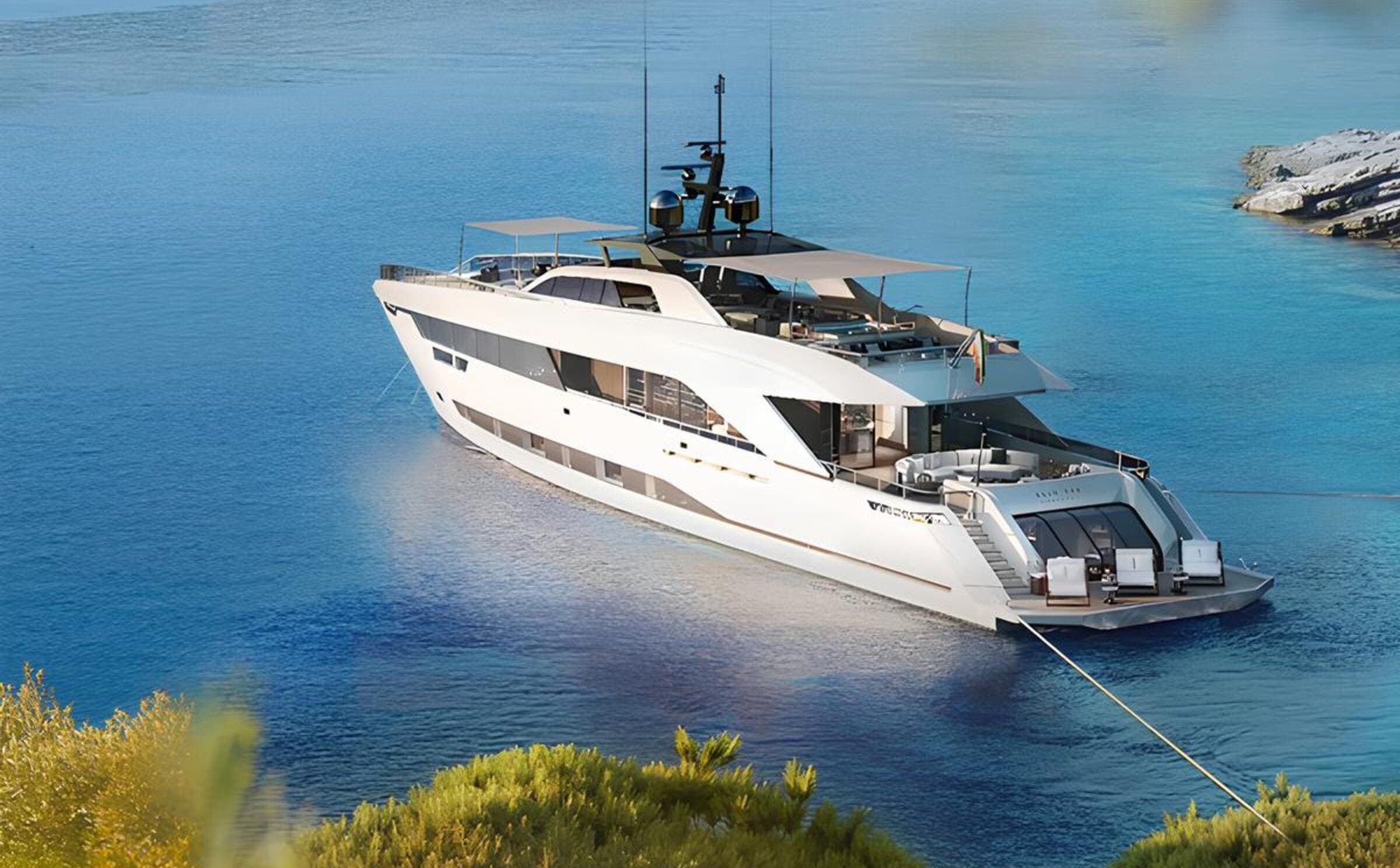 Экстерьер Alia Yachts 42M 2025 MY XIMENA/Exterior Alia Yachts 42M 2025 MY XIMENA