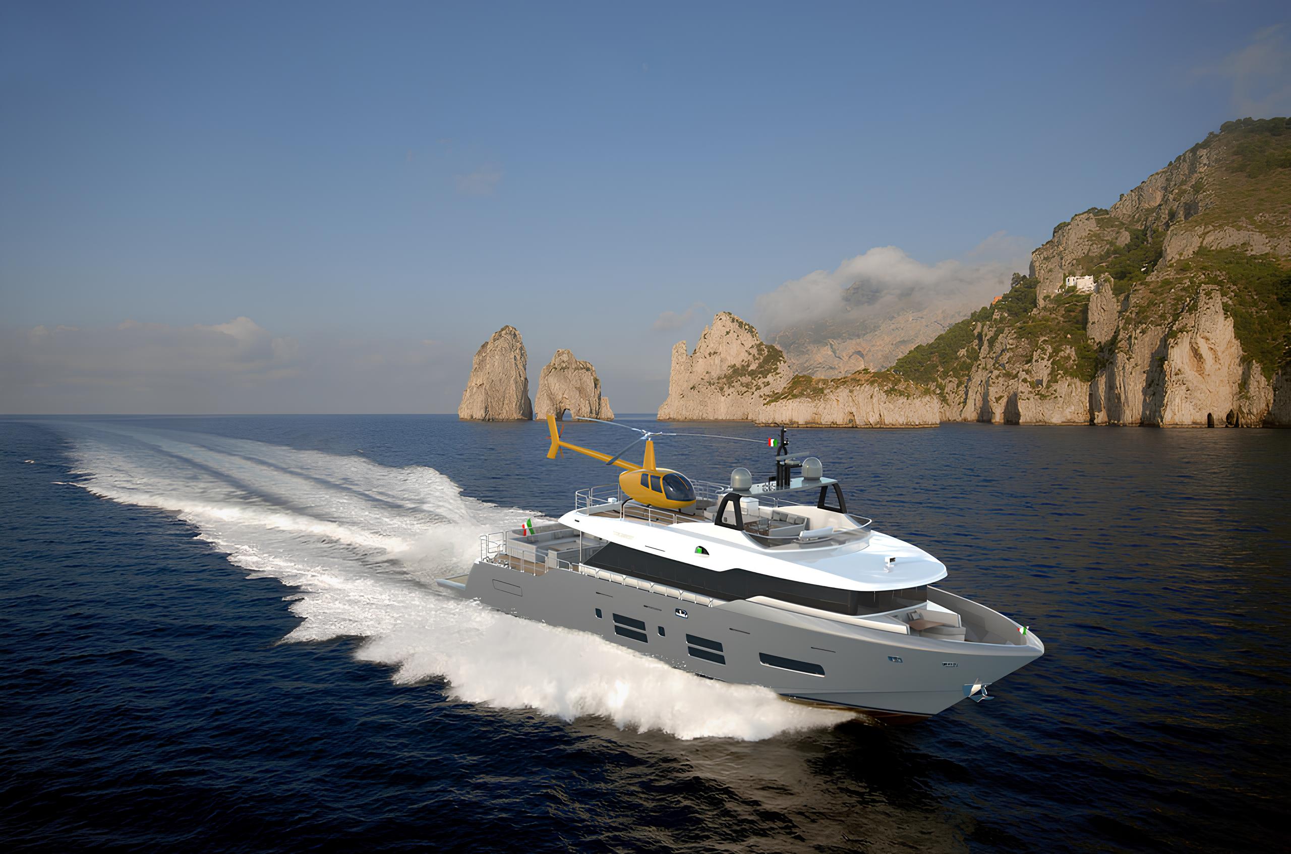 Экстерьер Canados OCEANIC 95’/100’ GT/Exterior Canados OCEANIC 95’/100’ GT