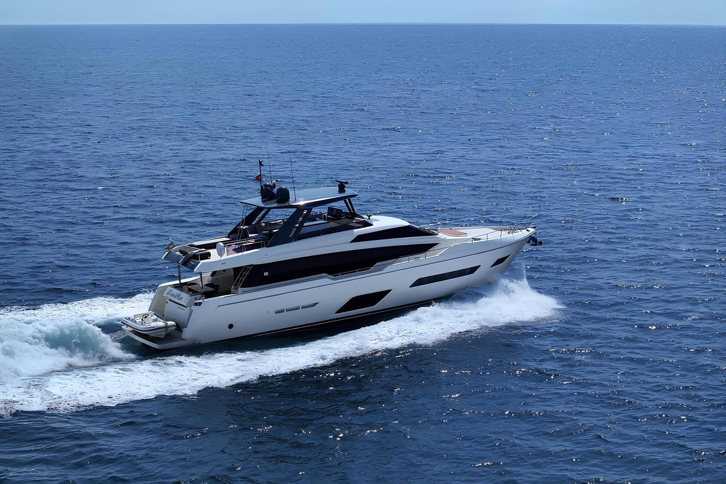 Экстерьер Ferretti 780 2019 MY GRANDMA II/Exterior Ferretti 780 2019 MY GRANDMA II