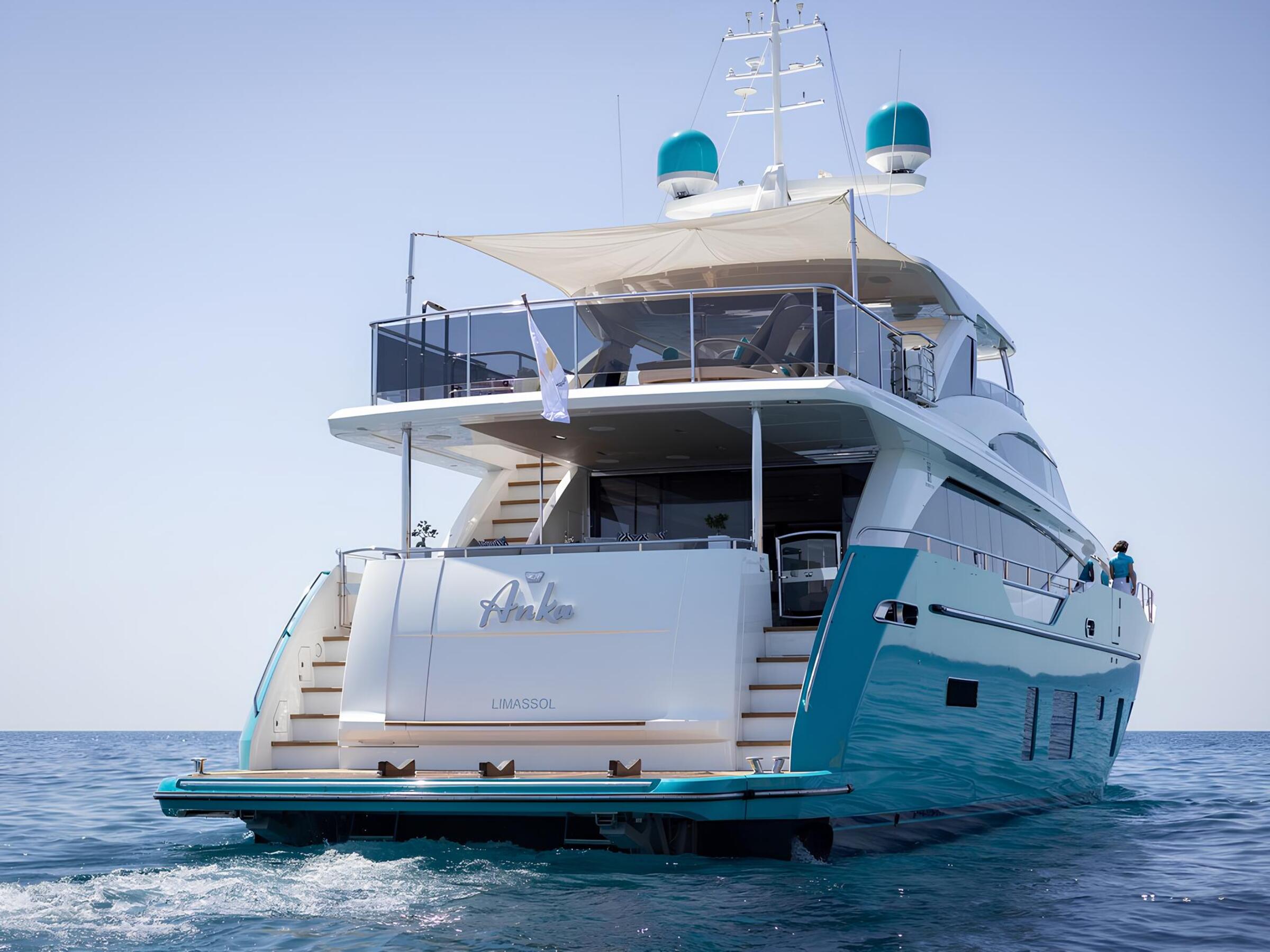 Экстерьер Princess 30M 2019 MY ANKA/Exterior Princess 30M 2019 MY ANKA