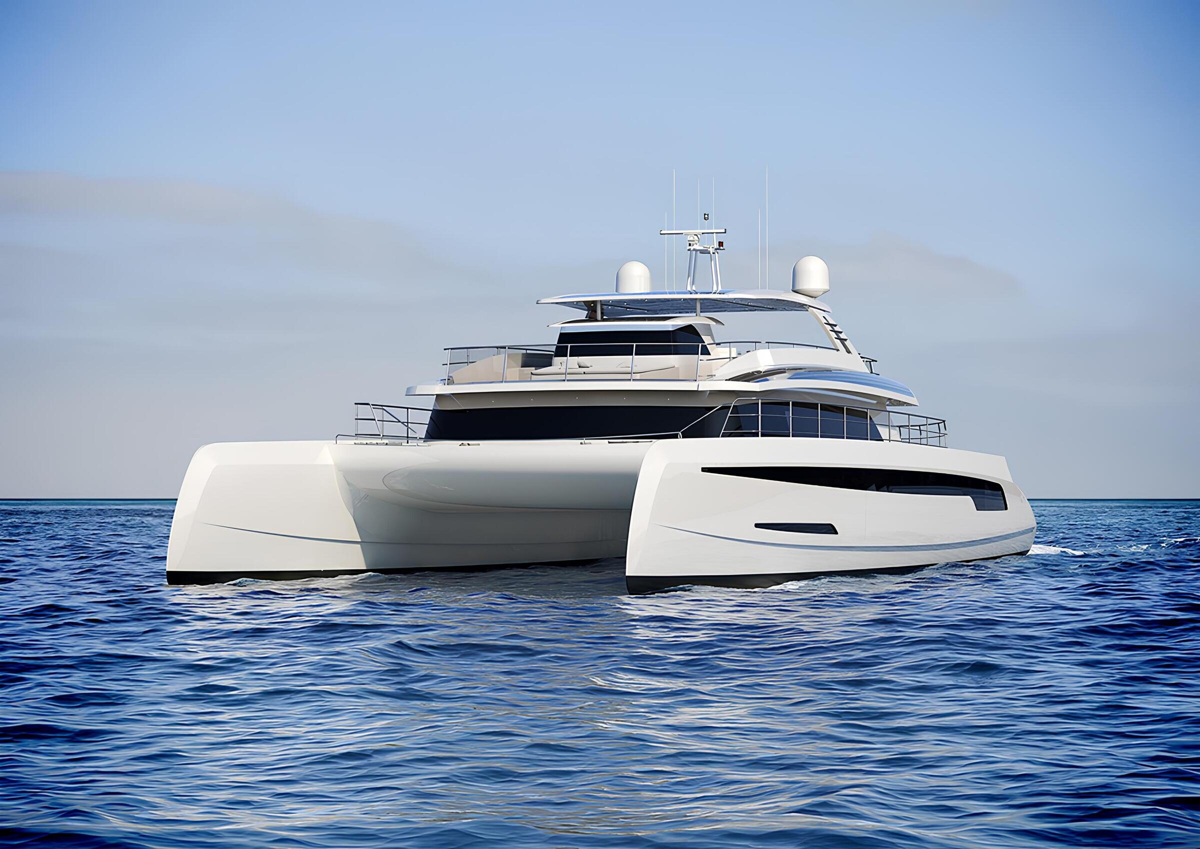 Экстерьер Wider Eco Yacht 112 Power 2027/Exterior Wider Eco Yacht 112 Power 2027