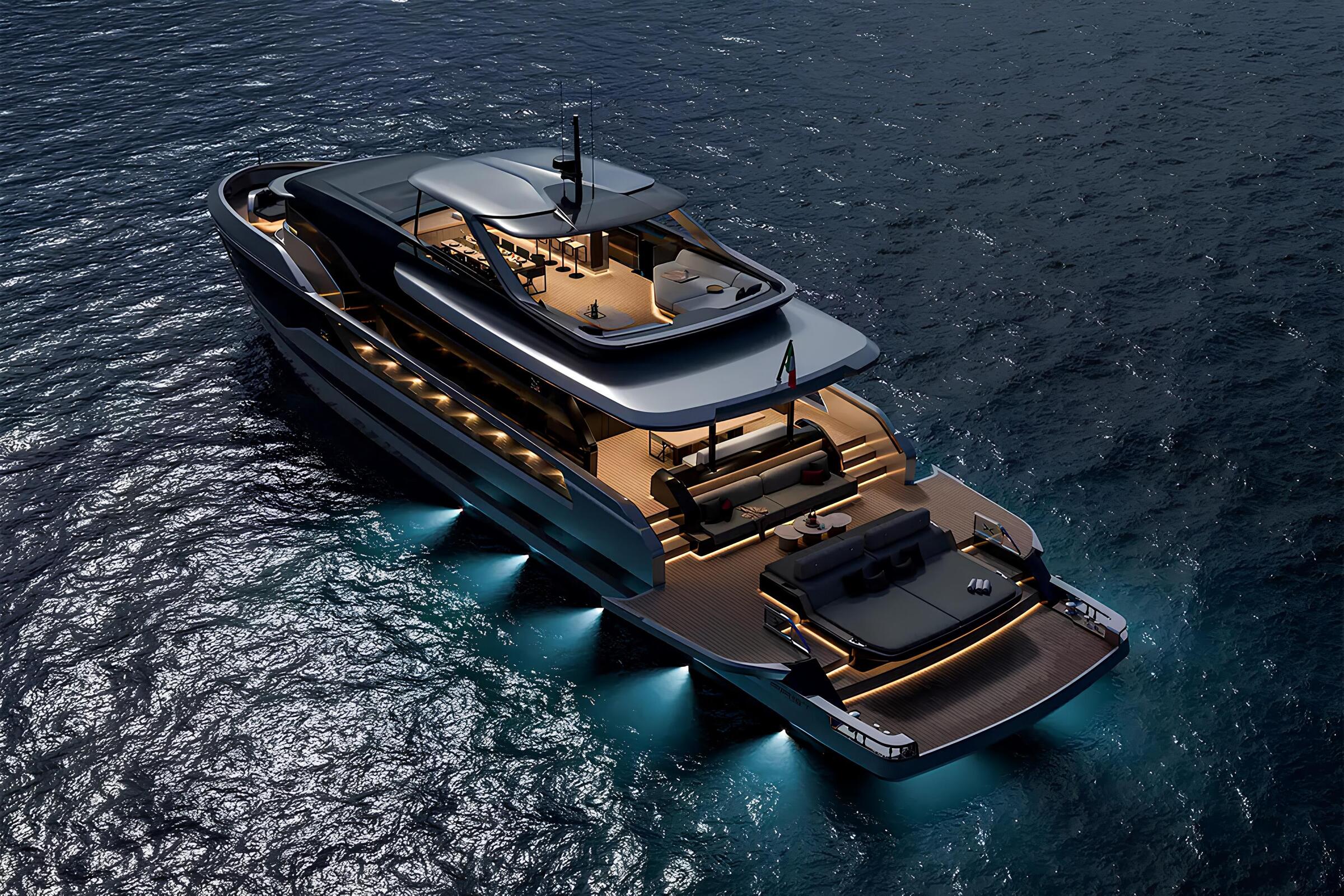 Экстерьер Extra Yachts X106 FAST 2027/Exterior Extra Yachts X106 FAST 2027