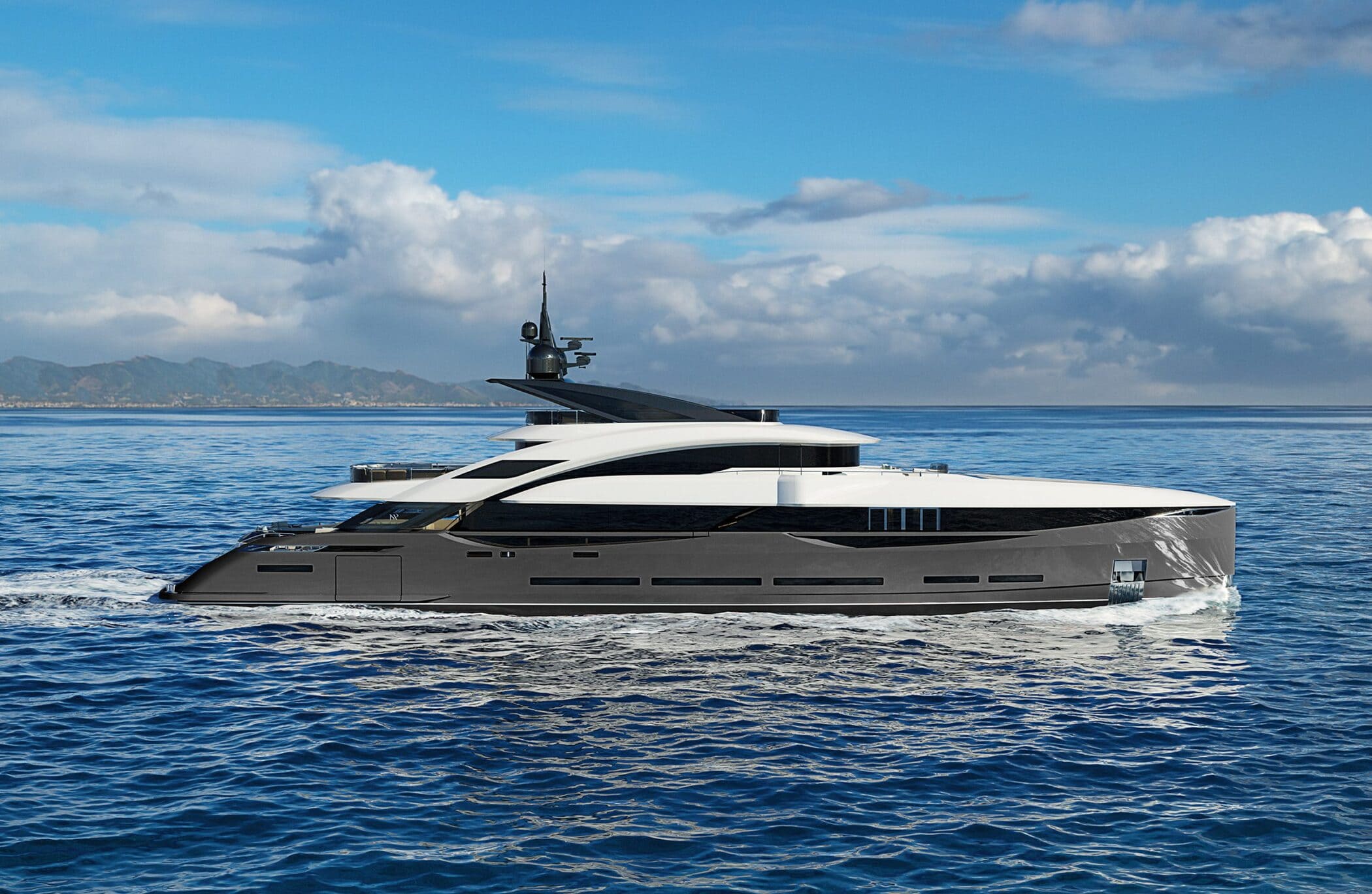 Экстерьер ISA Yachts GRANTURISMO 45 NEW/Exterior ISA Yachts GRANTURISMO 45 NEW