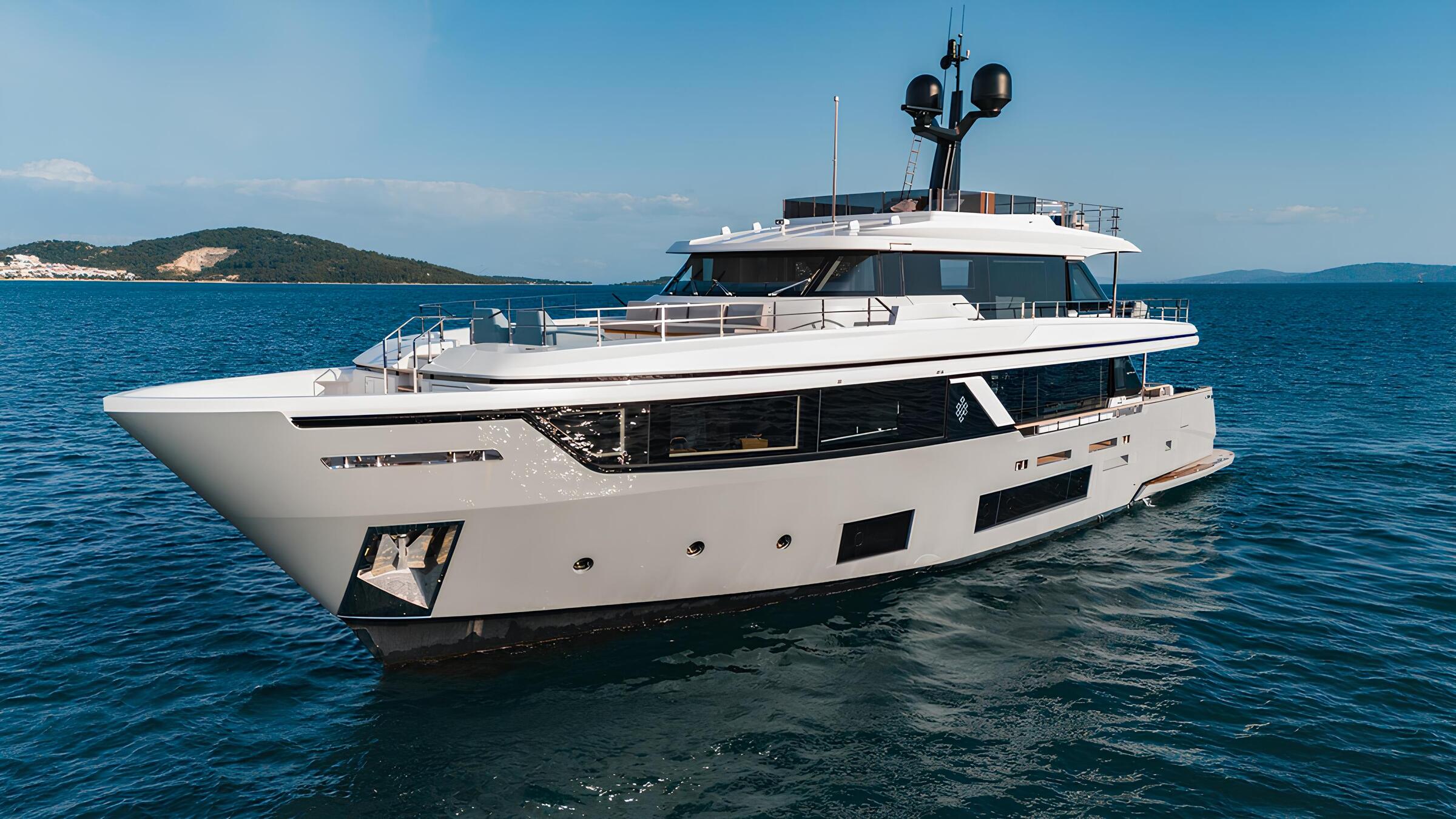 Экстерьер Custom Line Navetta 30 2023 MY KARMA C/Exterior Custom Line Navetta 30 2023 MY KARMA C