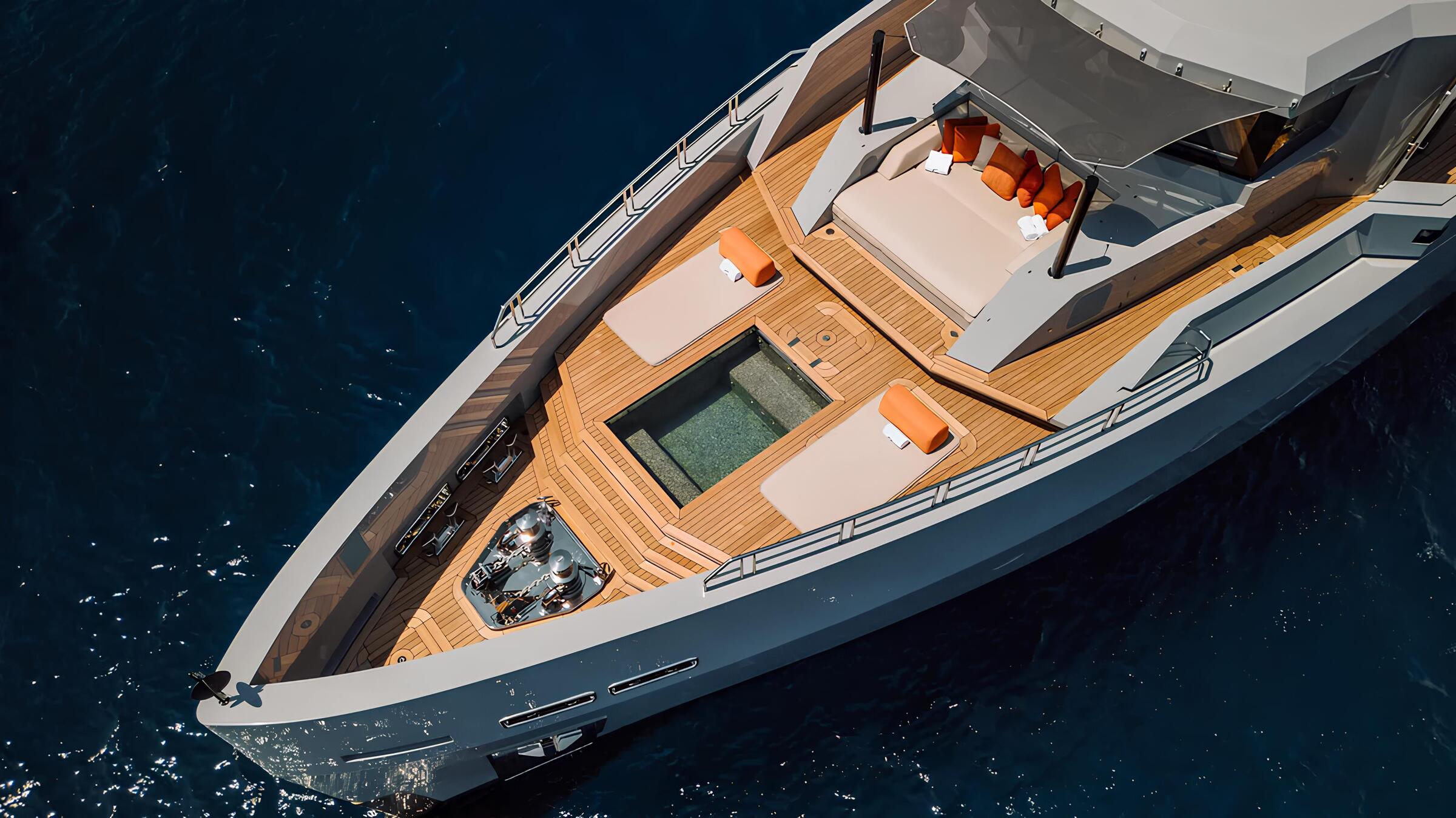 Носовая зона/Bow area
