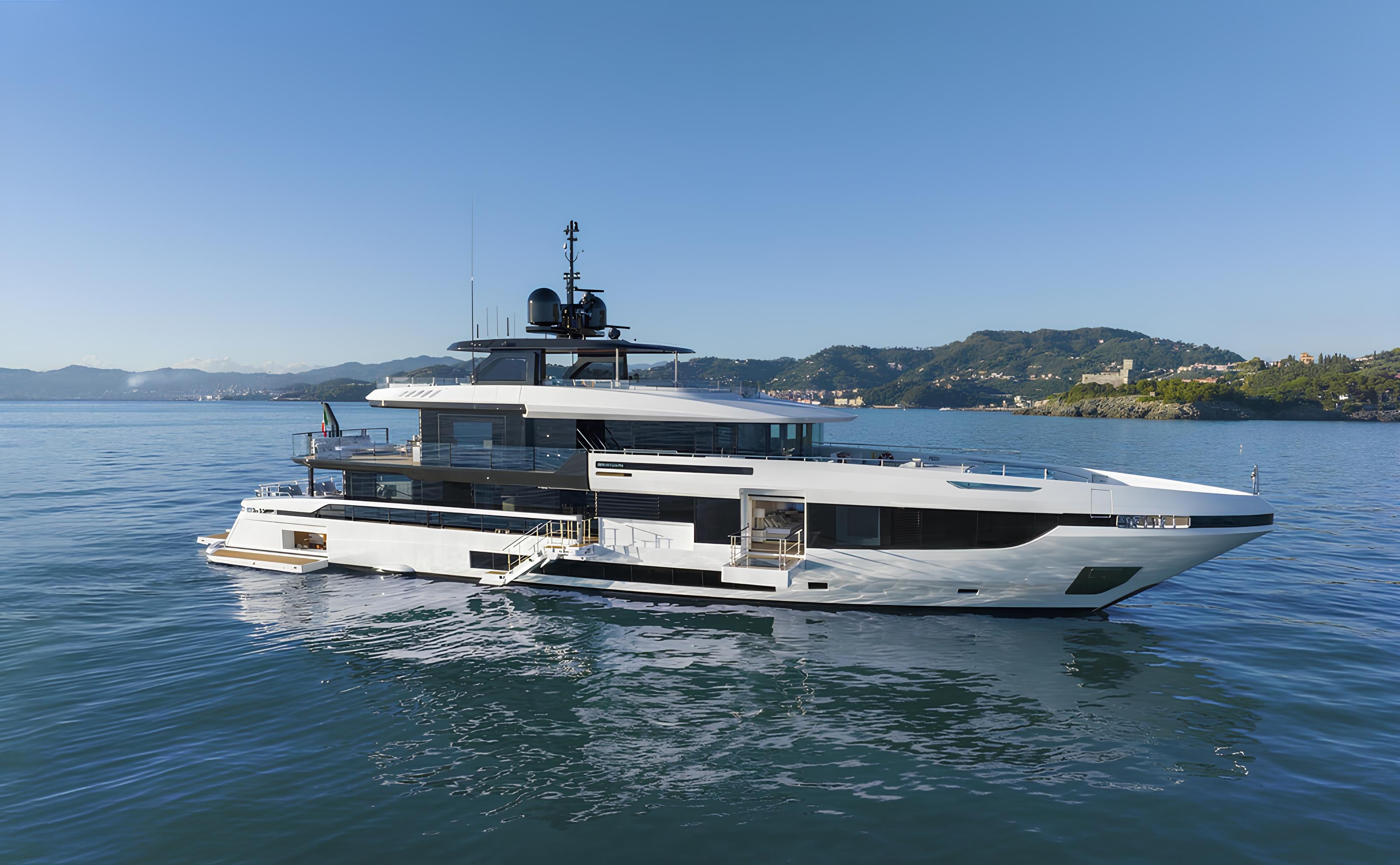 Экстерьер Mangusta Oceano 44/Exterior Mangusta Oceano 44