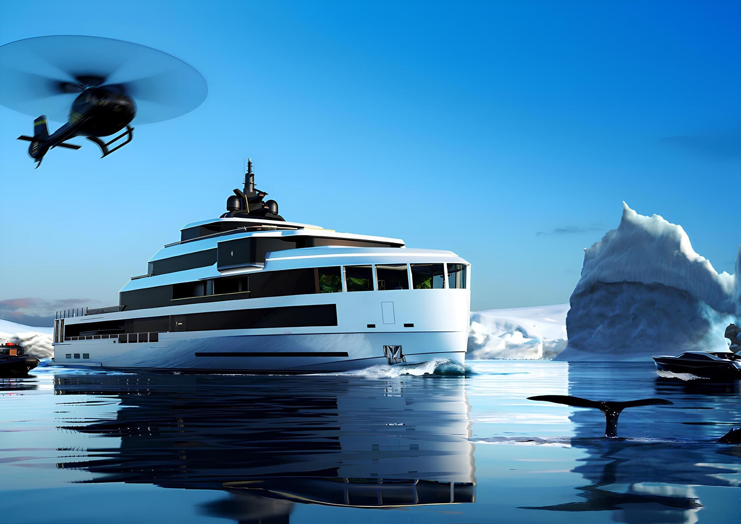 Экстерьер Admiral Yachts Explorer 70 2027/Exterior Admiral Yachts Explorer 70 2027