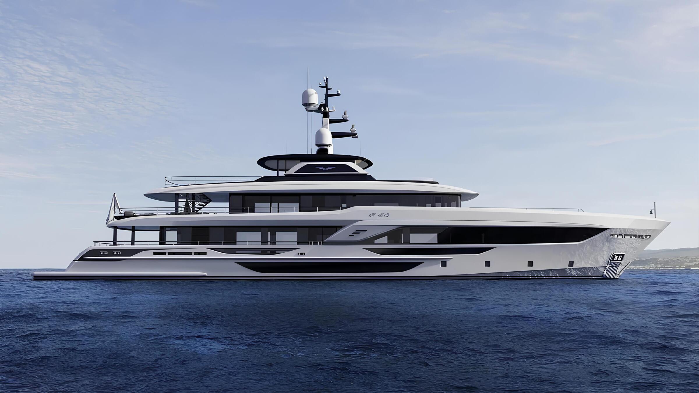 Экстерьер Falcon Yachts 50 MT 2027/Exterior Falcon Yachts 50 MT 2027