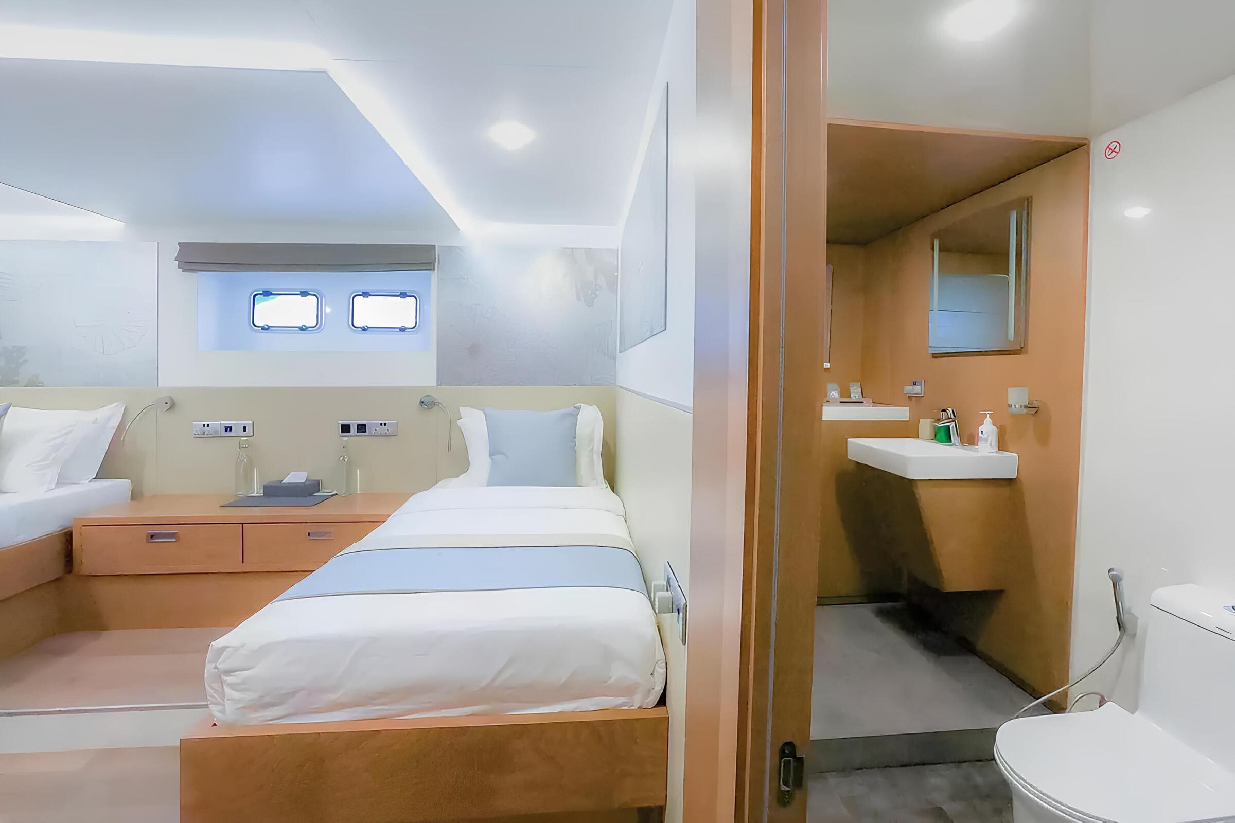 Гостевая каюта/Guest cabin