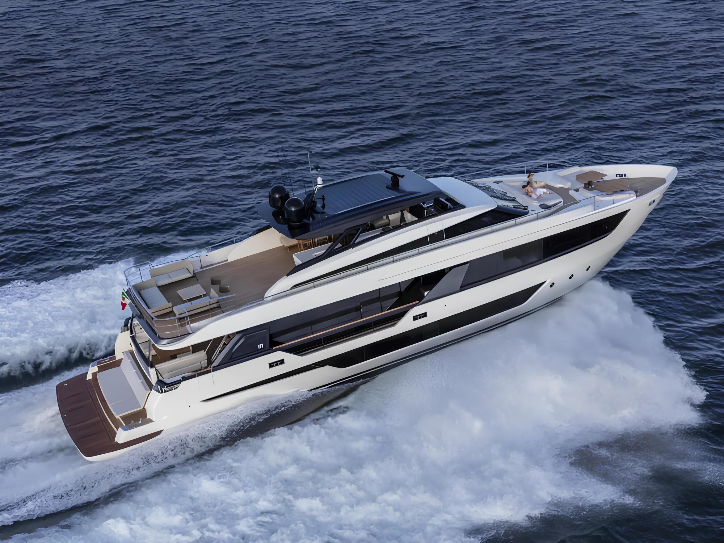 Экстерьер Ferretti 1000 2024 MY LA MOROCHA/Exterior Ferretti 1000 2024 MY LA MOROCHA