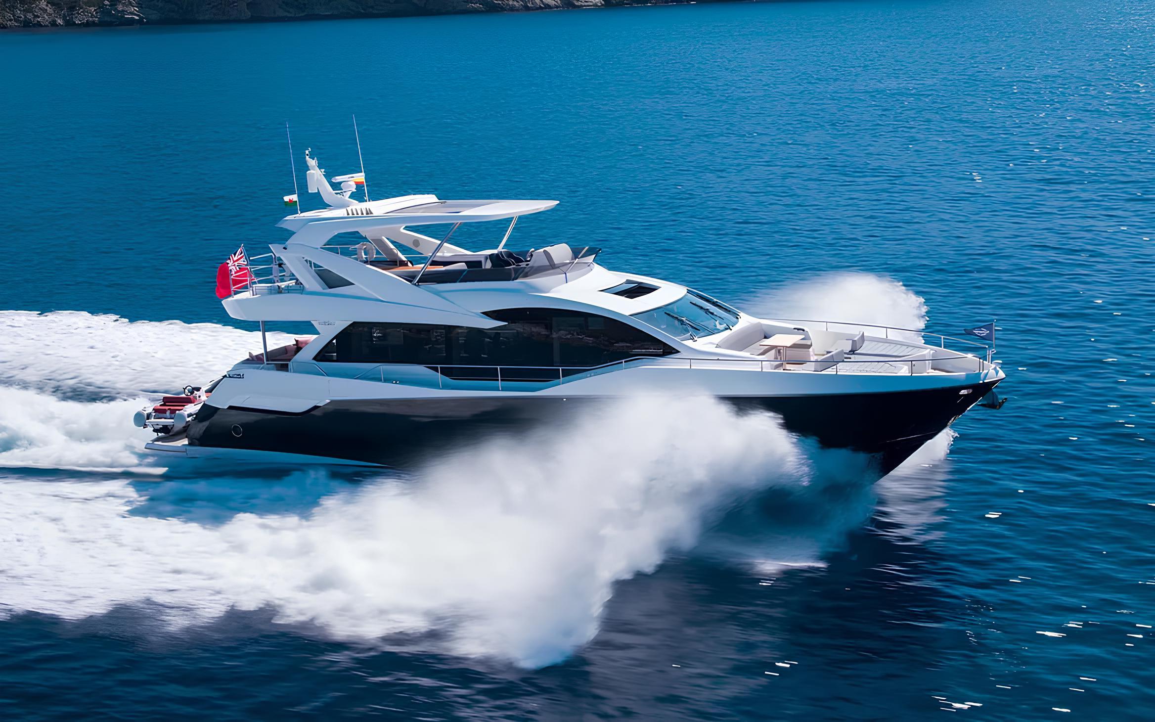 Экстерьер Sunseeker 76 Yacht 2021 MY PASHBAR/Exterior Sunseeker 76 Yacht 2021 MY PASHBAR