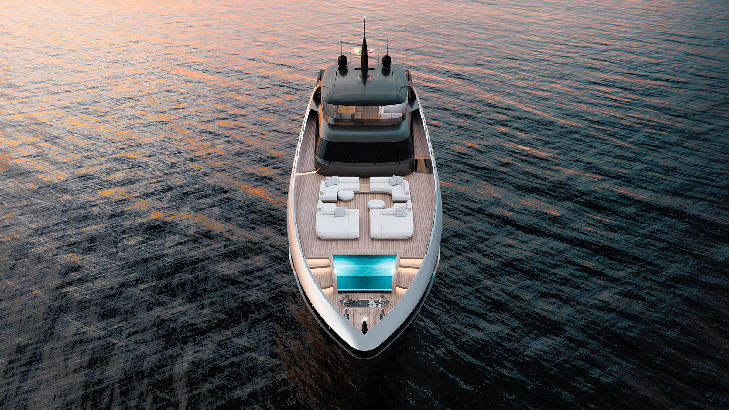 Носовая зона/Bow area