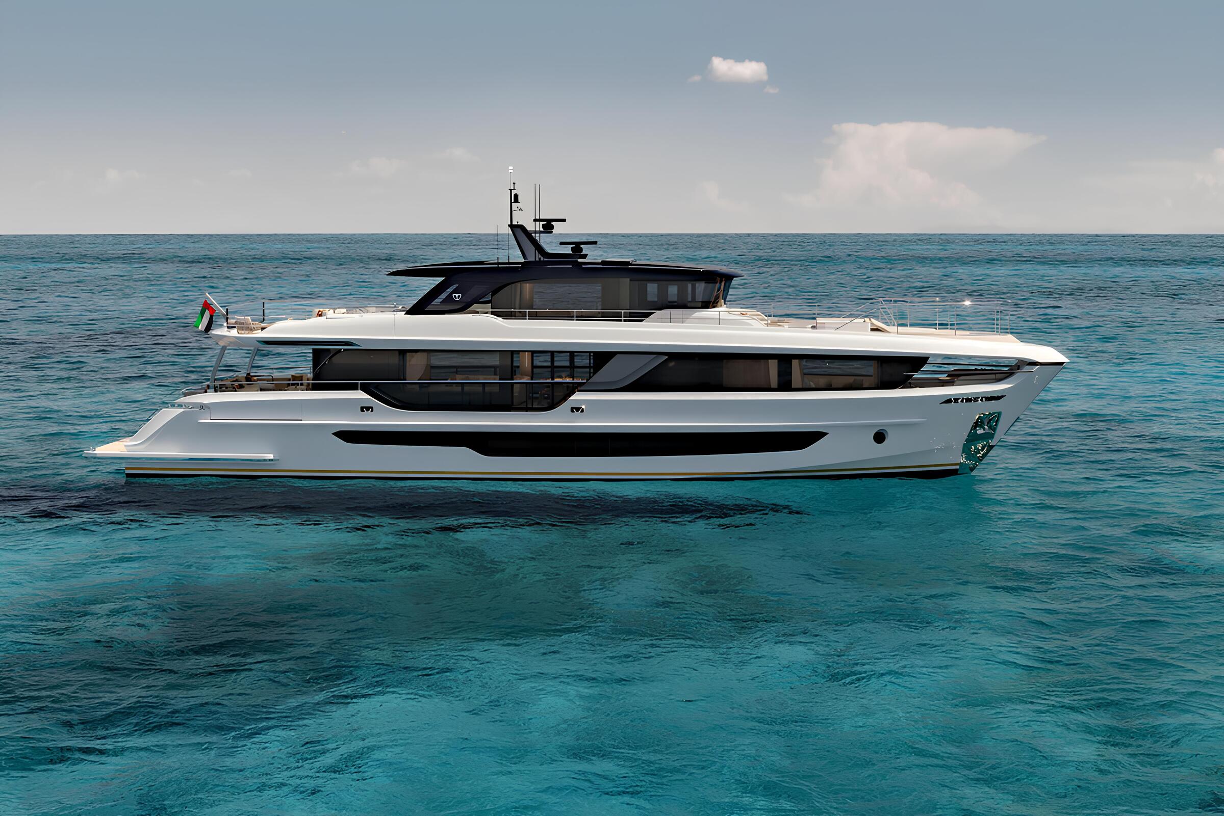 Экстерьер Gulf Craft Majesty 100 Terrace/Exterior Gulf Craft Majesty 100 Terrace