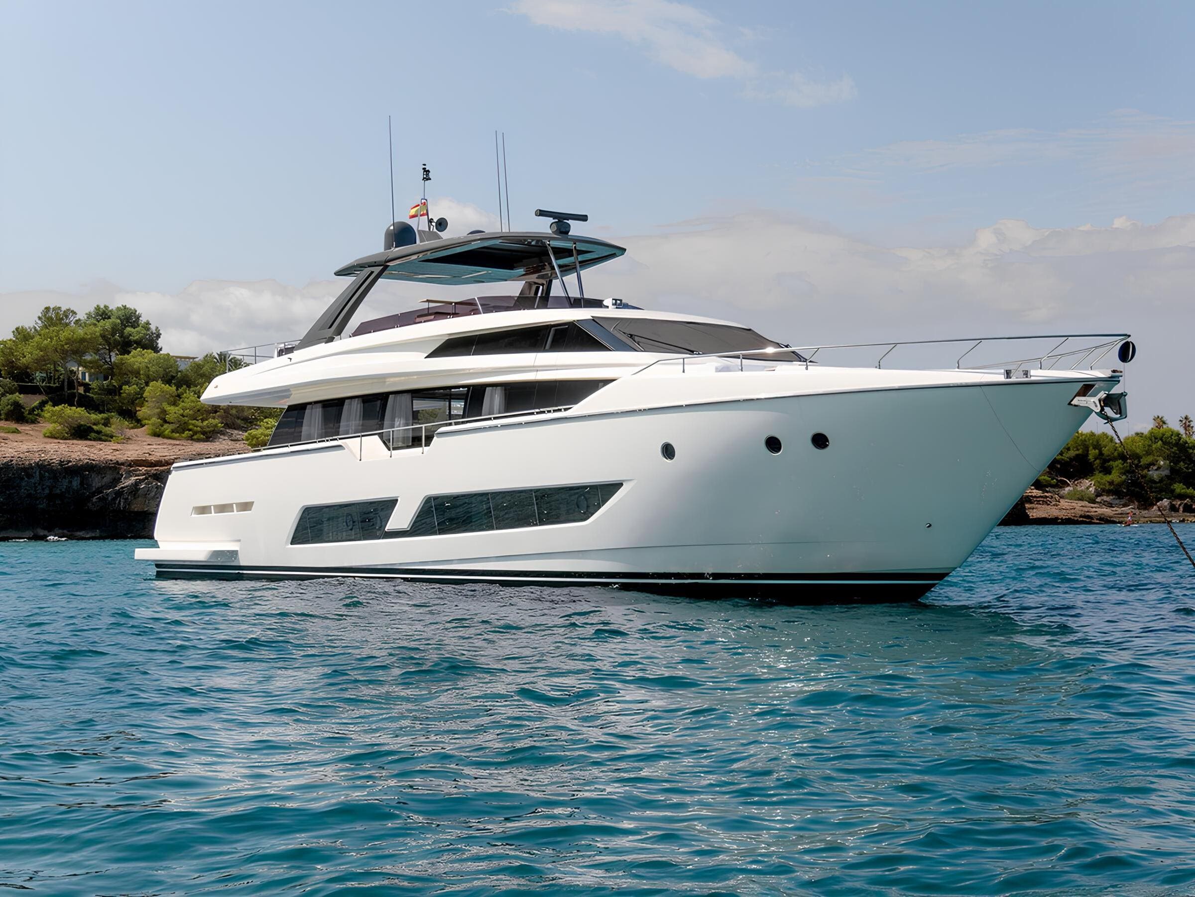 Экстерьер Ferretti 850 2017 MY LEWENSLUST/Exterior Ferretti 850 2017 MY LEWENSLUST