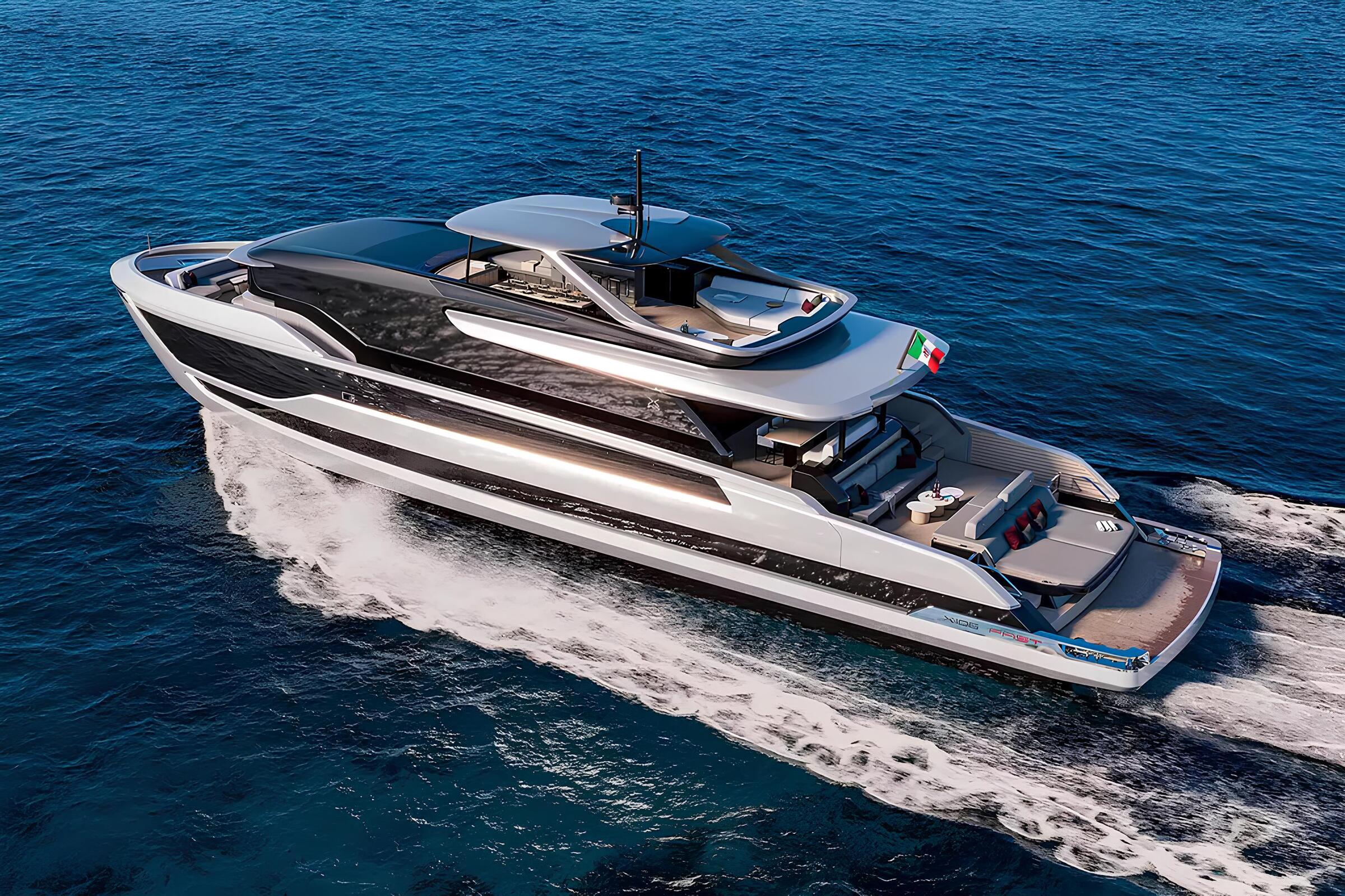 Экстерьер Extra Yachts X106 FAST 2027/Exterior Extra Yachts X106 FAST 2027