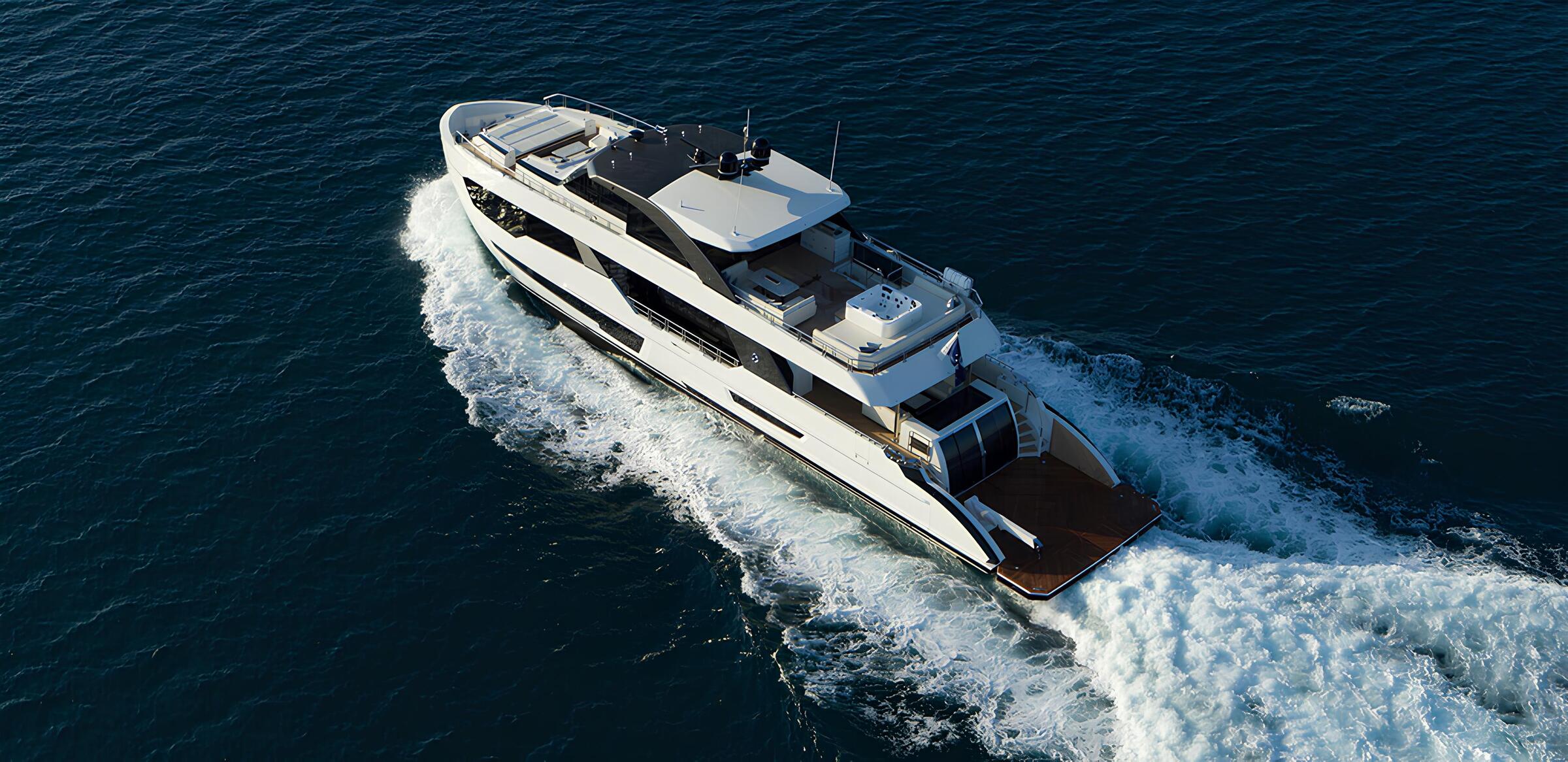 Экстерьер Ocean Alexander 32E/Exterior Ocean Alexander 32E